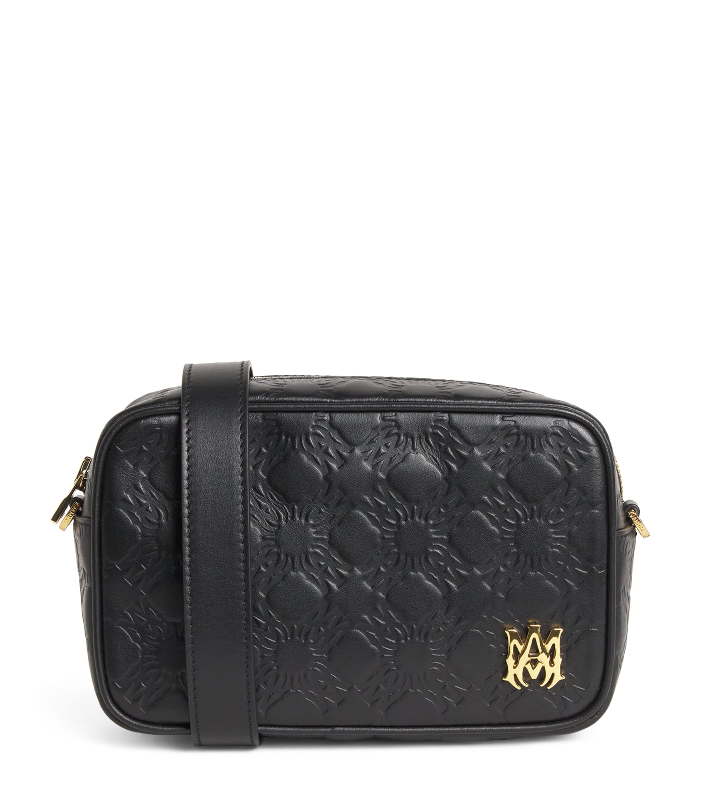 Leather MA Quad Camera Case