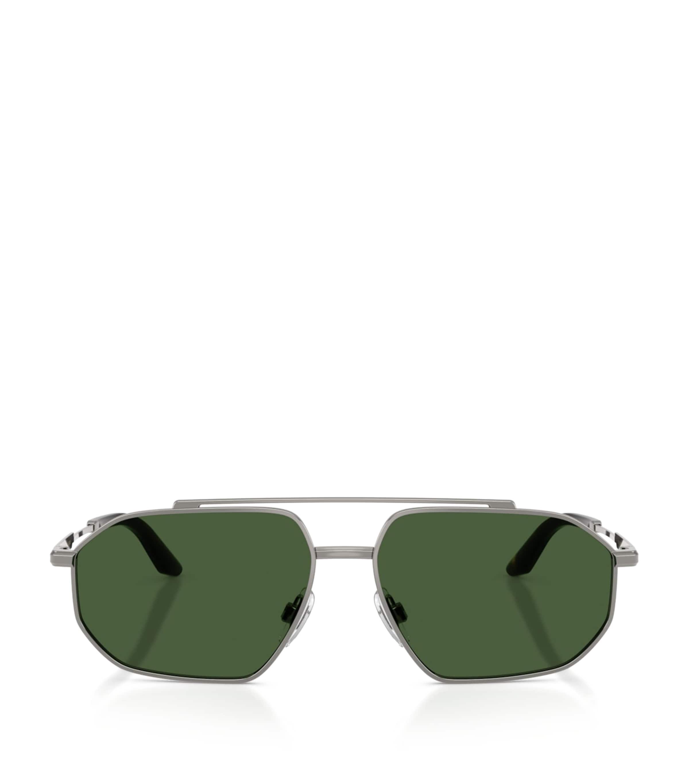 Dolce&Gabbana Metal Pilot Sunglasses Grey