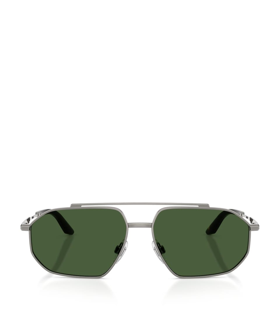 Dolce&Gabbana Metal Pilot Sunglasses Grey