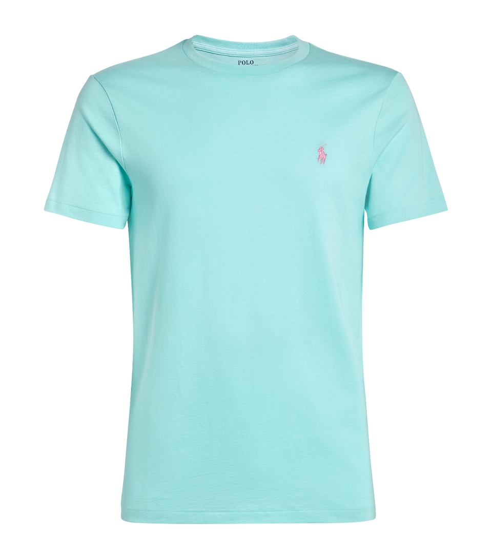 Polo Ralph Lauren Mens Cotton Custom-Fit Polo Pony T-Shirt New