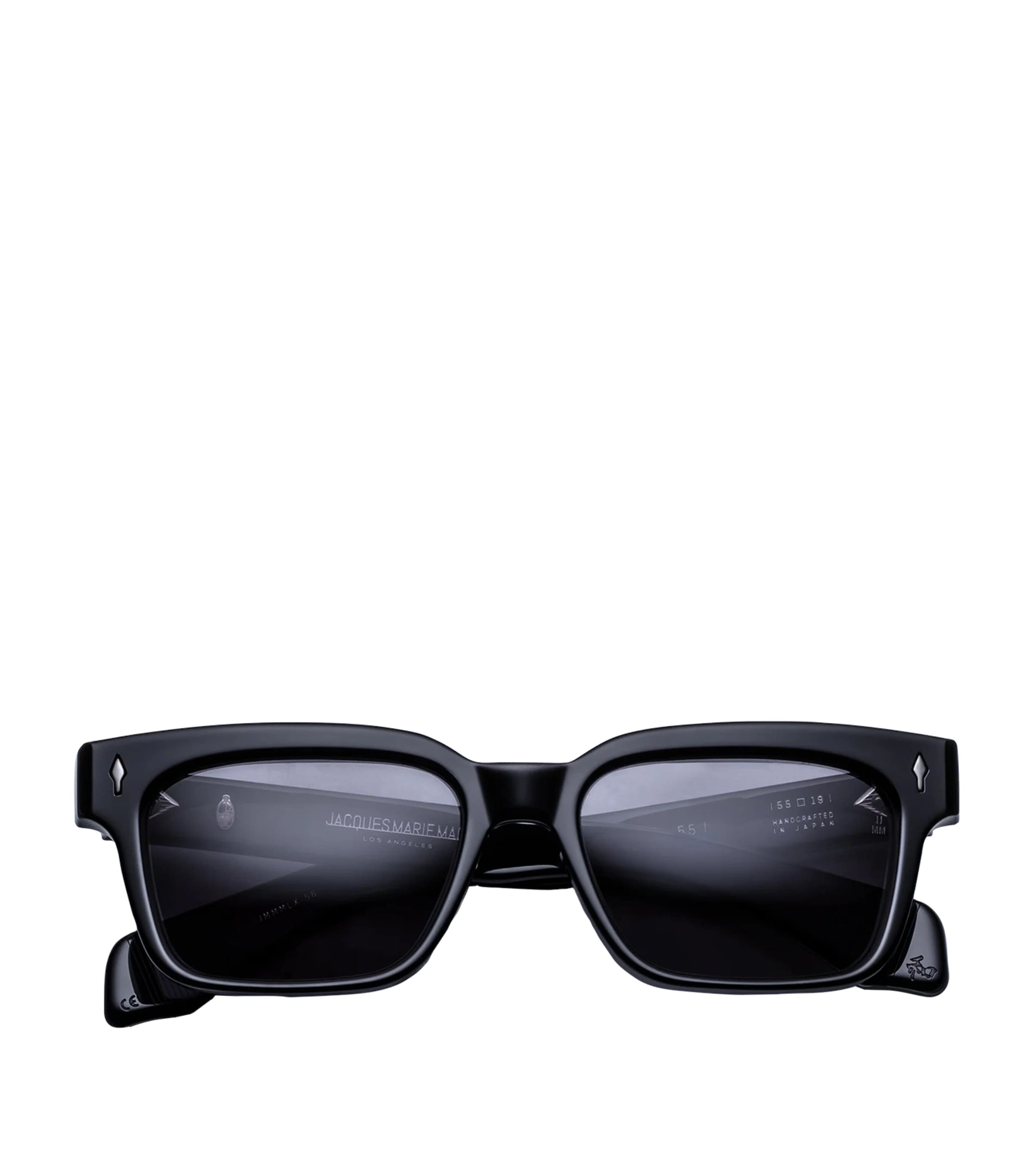 Jacques Marie Mage Acetate Molino 55 Sunglasses Raven