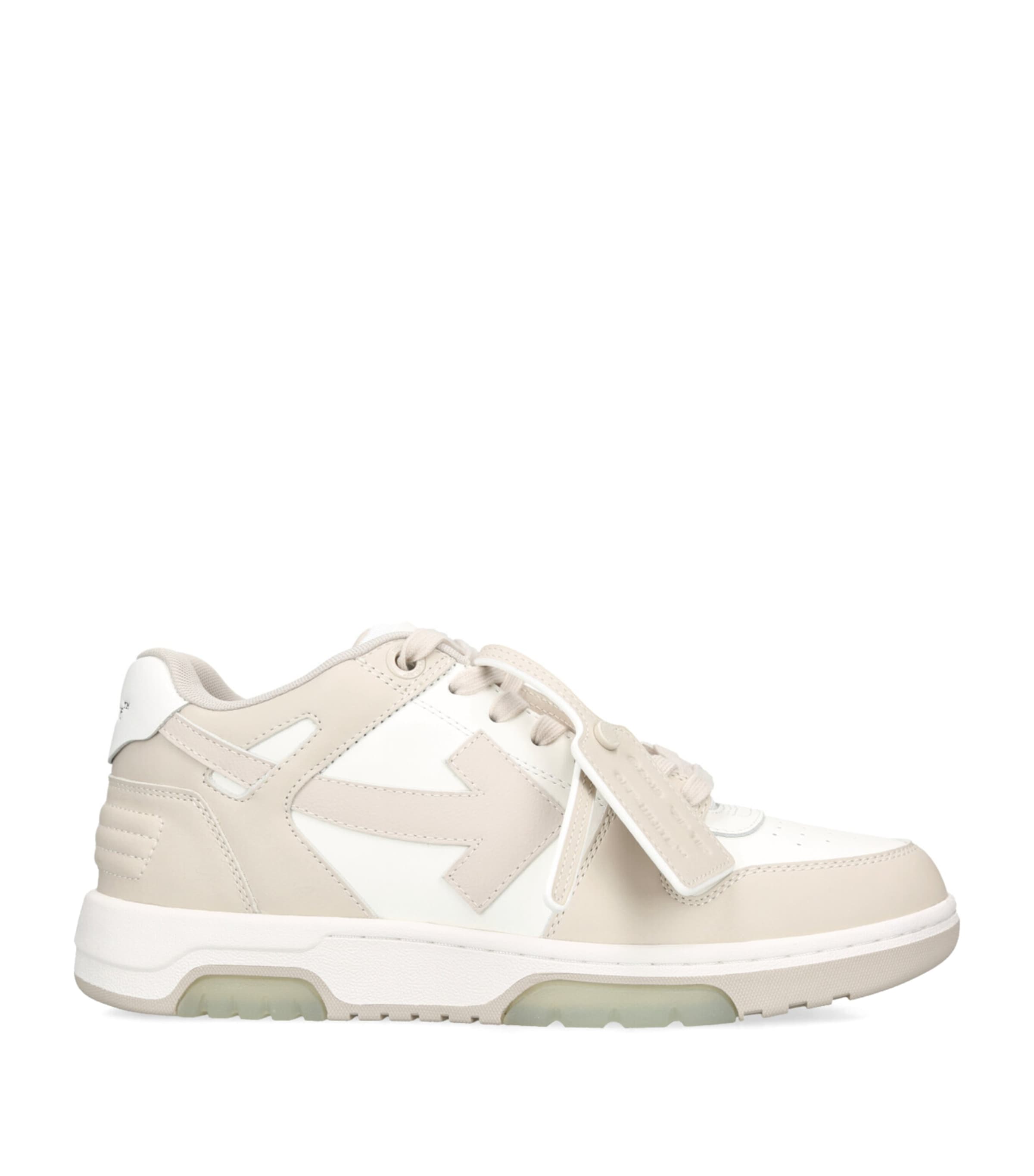 Off-White Leather Out of Office Sneakers | Harrods UK