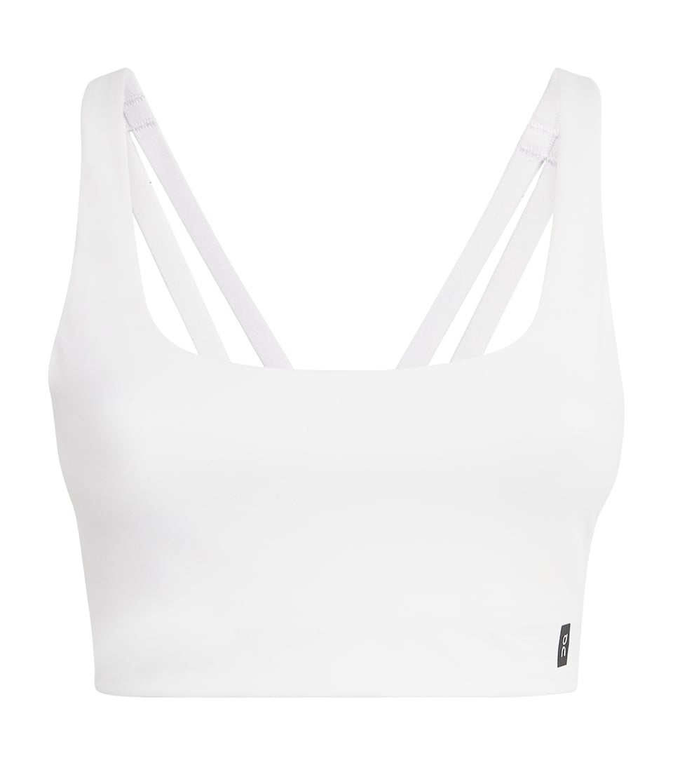 On Womens Studio Low-Impact Sports Bra White