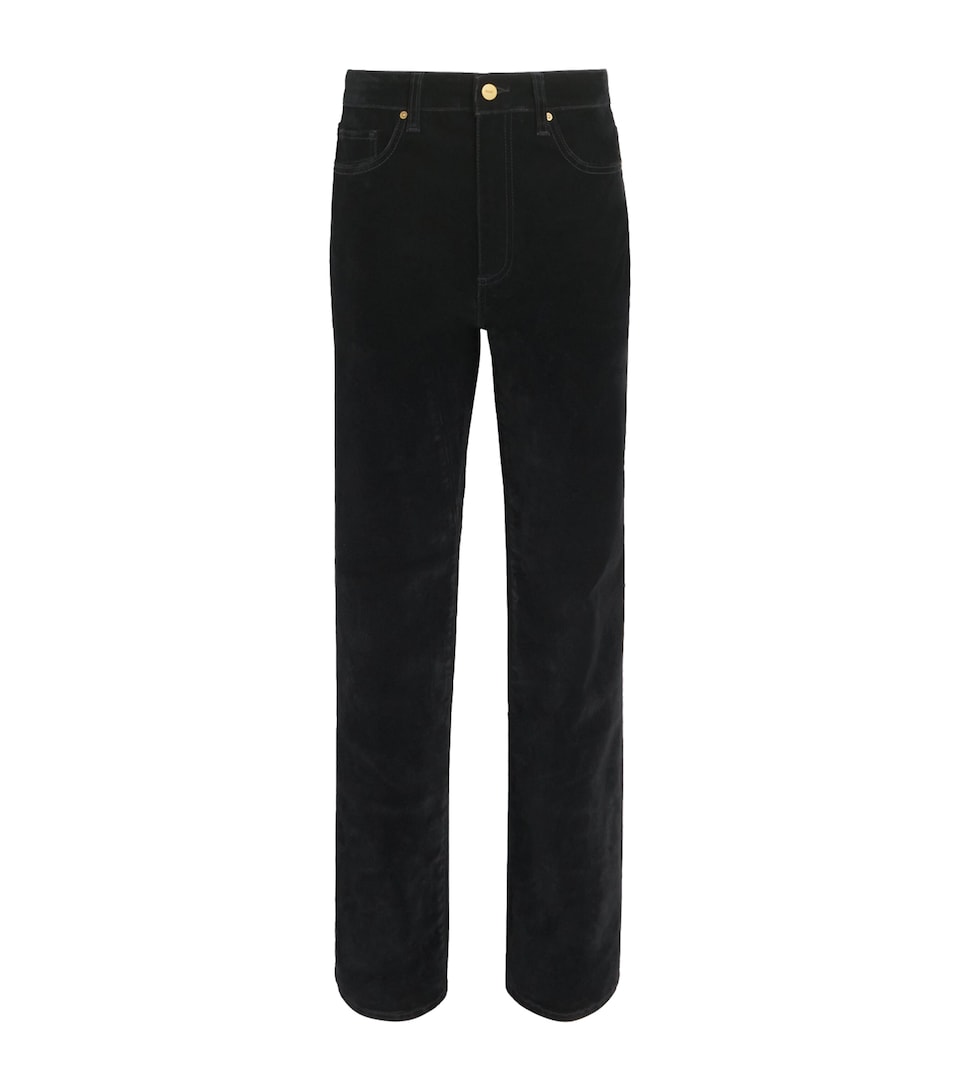 Velvet Stevie High-Rise Straight Jeans