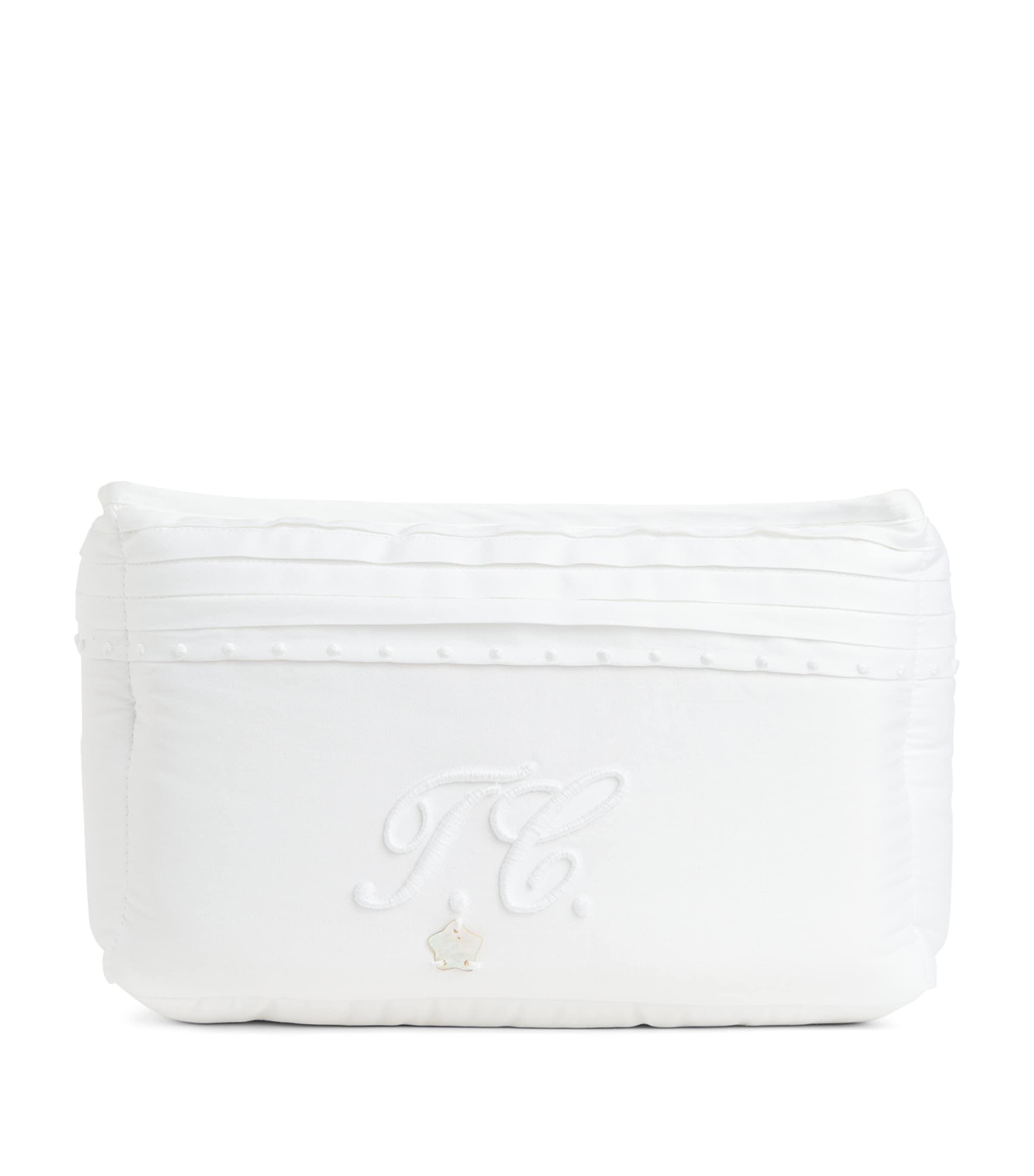 Cotton Monogram Basket
