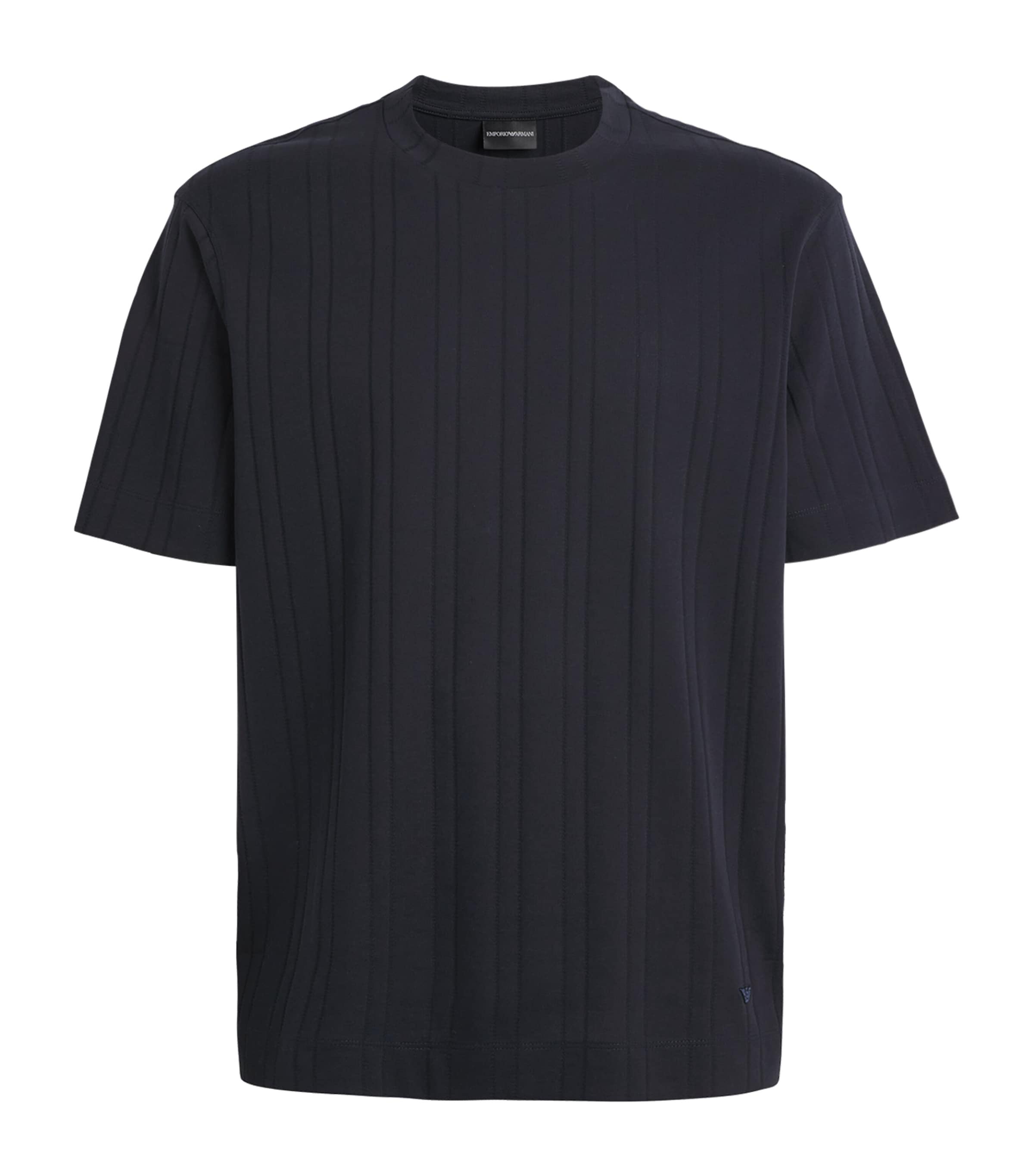 Cotton Jacquard T-Shirt