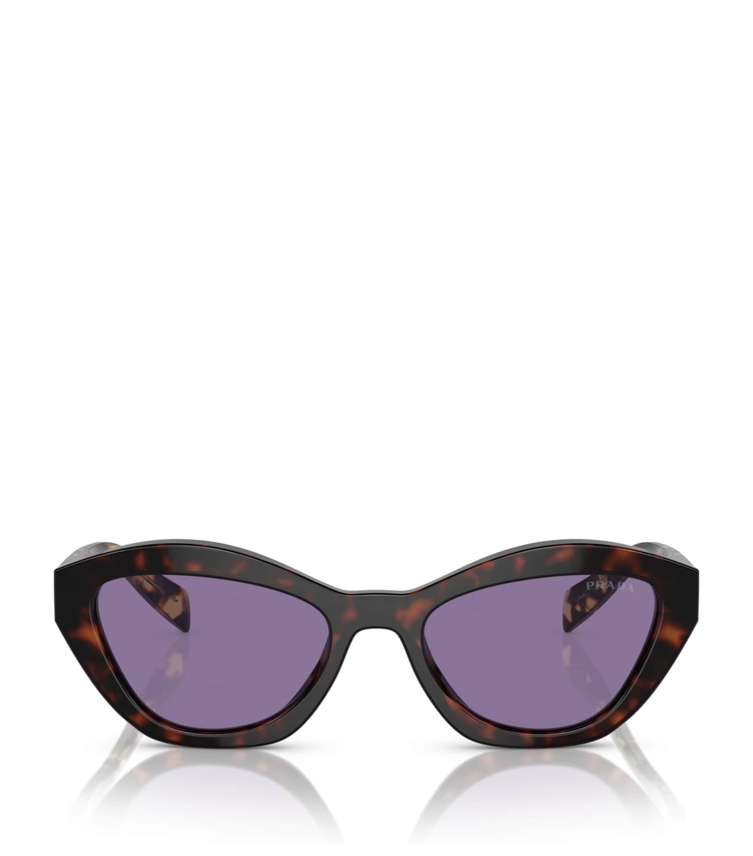 Prada Tortoiseshell Cat-Eye Sunglasses