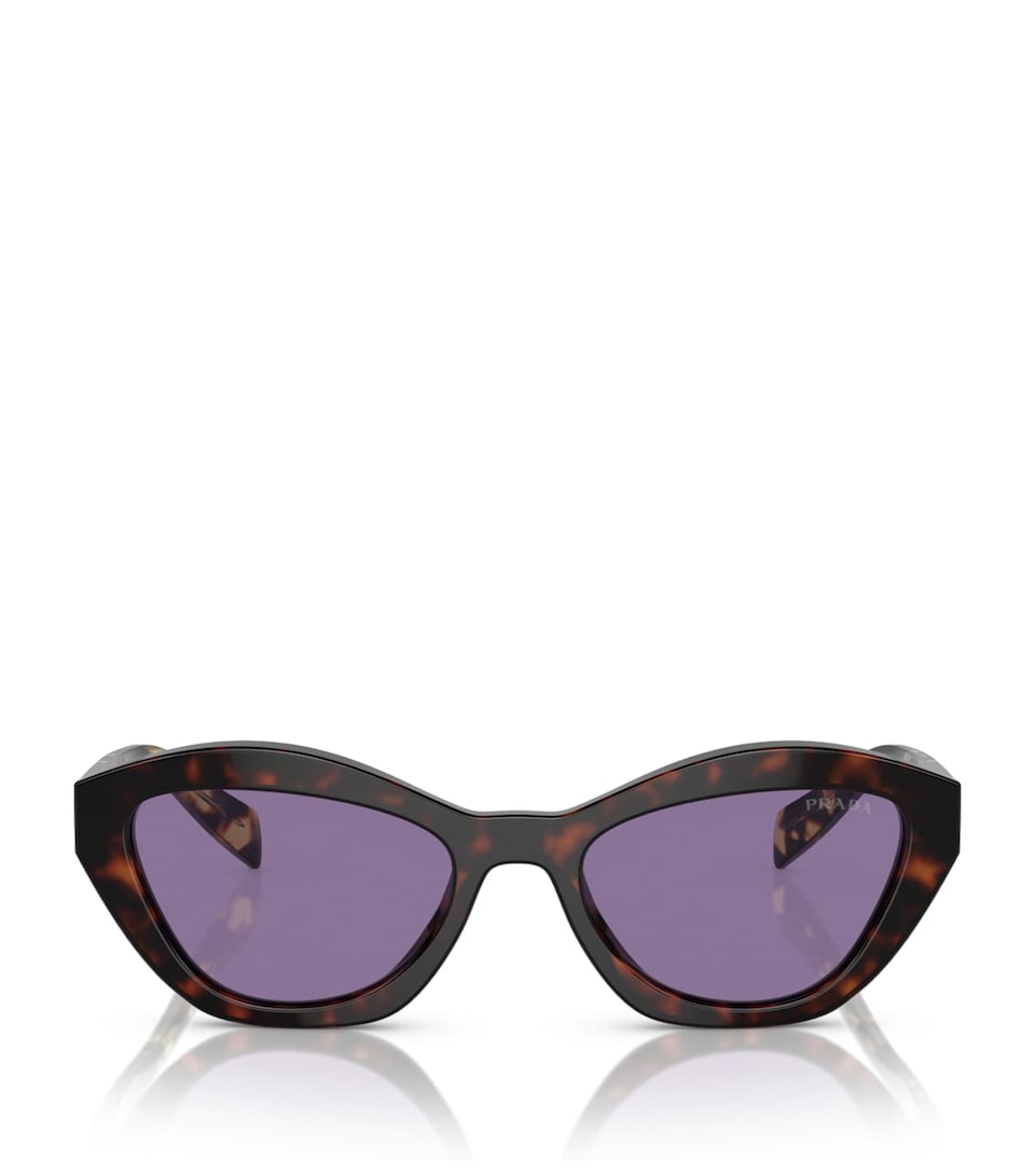 Prada Tortoiseshell Cat-Eye Sunglasses