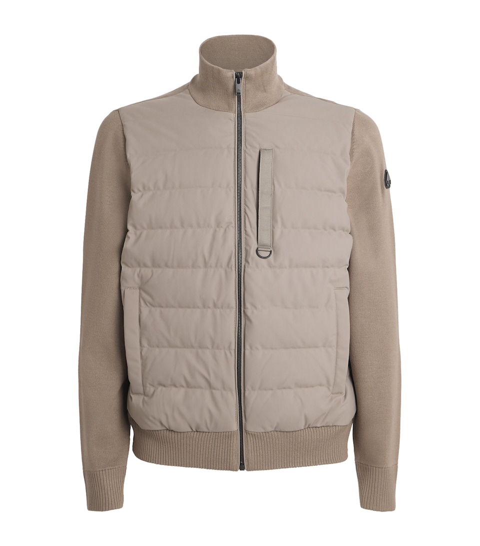 Moose Knuckles Mens Kamet Hybrid Jacket Ashen