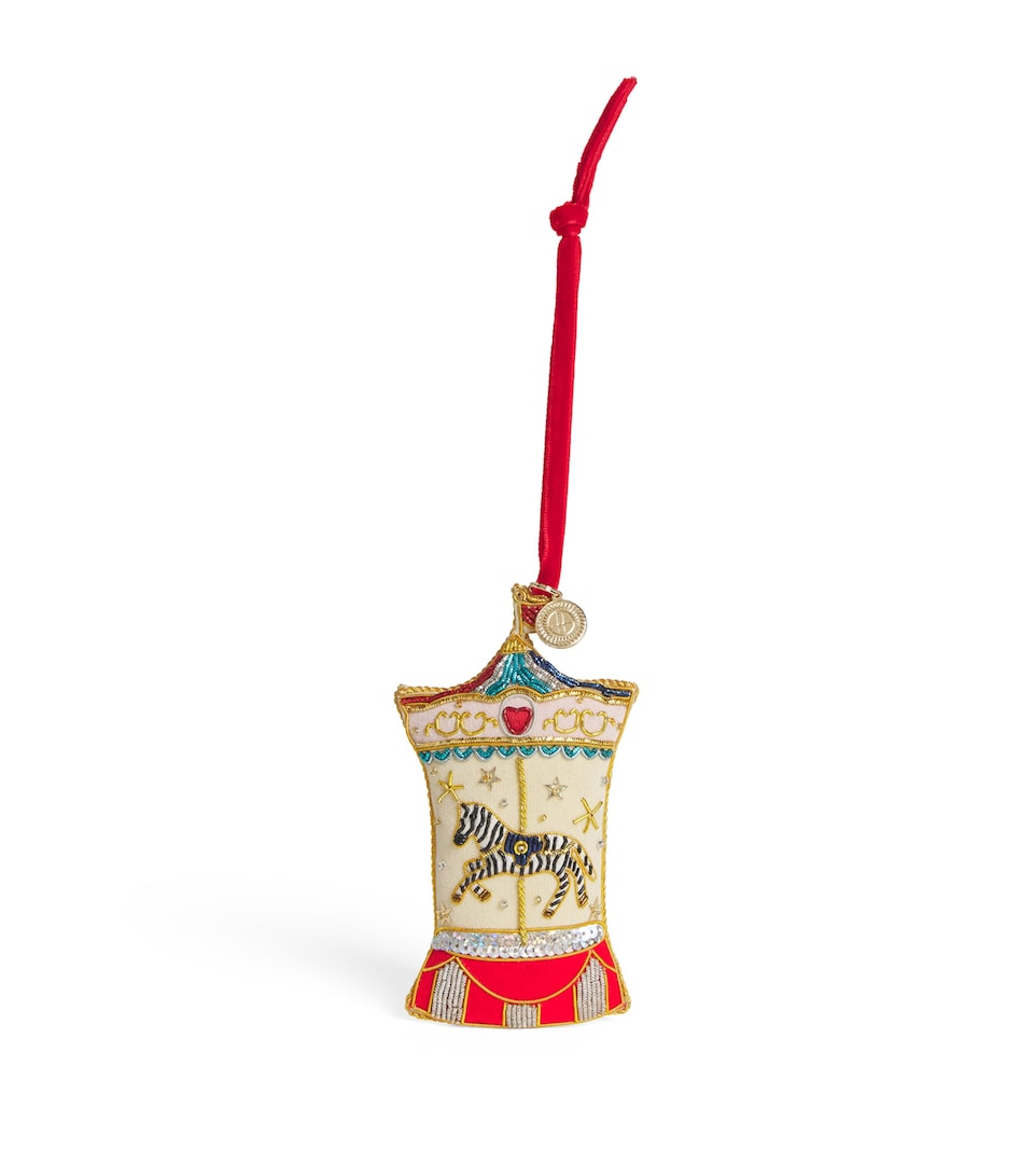 Fabric Carousel Tree Decoration