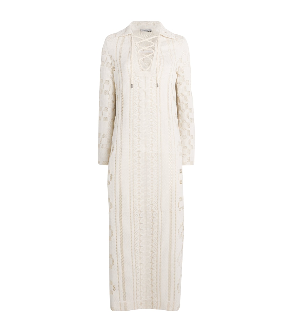 Lace-Up Wiliama Maxi Dress