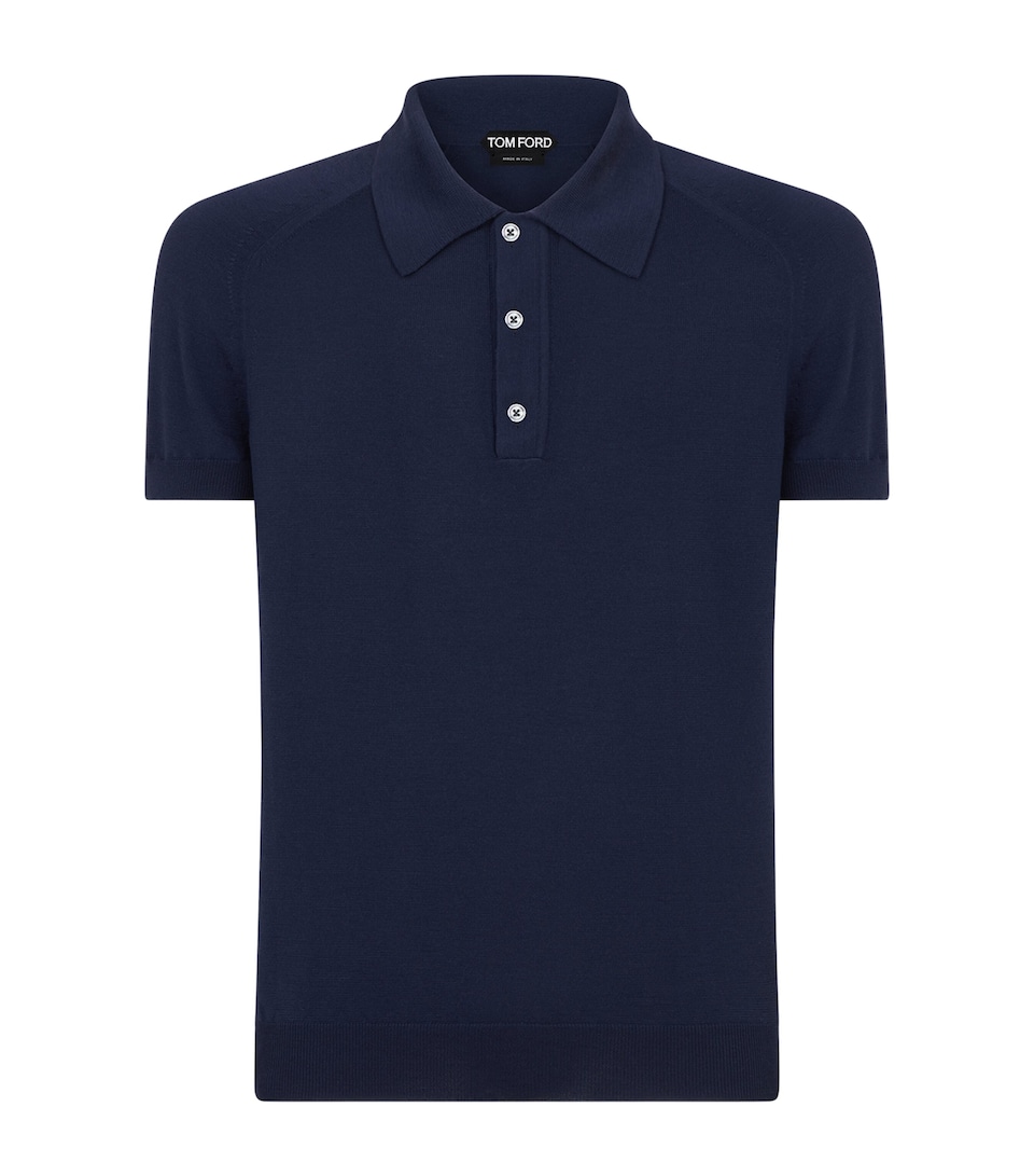 Wool-Blend Polo Shirt