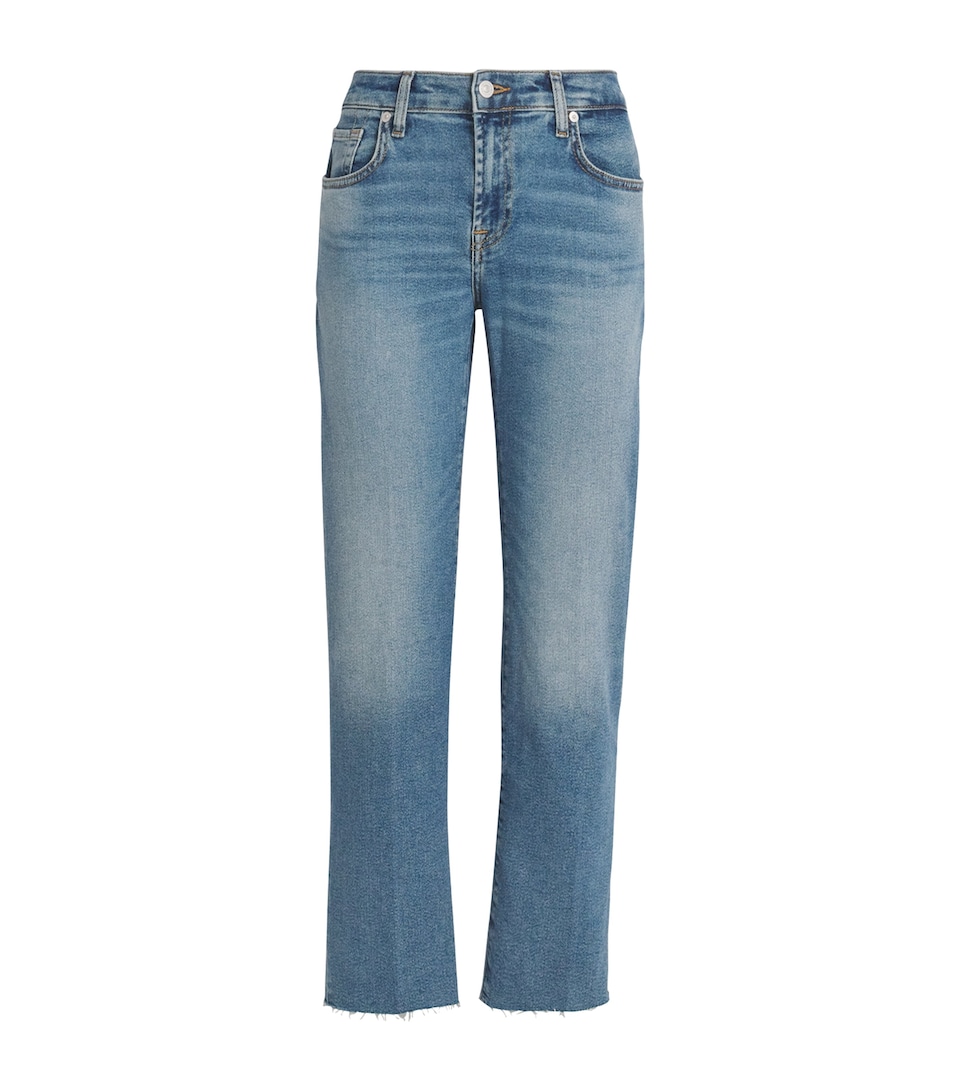 Calie High-Rise Straight Jeans
