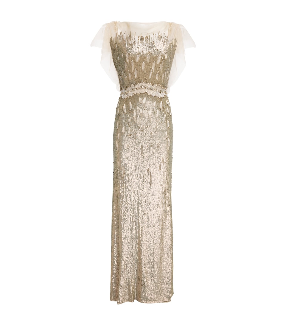 Tulle Sequinned Bonnie Gown