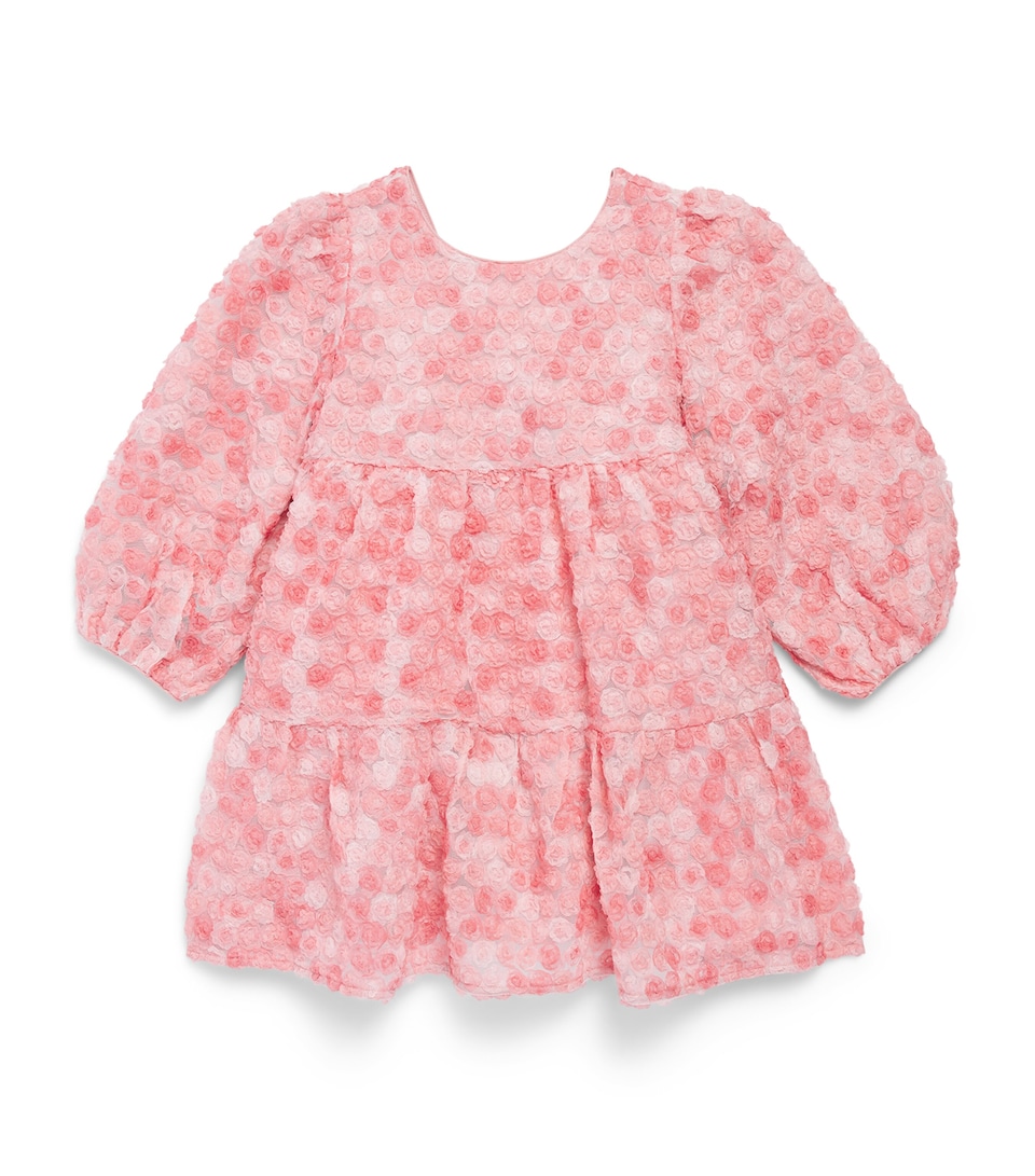 KONGES SLOJD Tulle Floral Ally Dress (18 Months-10 Years) Rose
