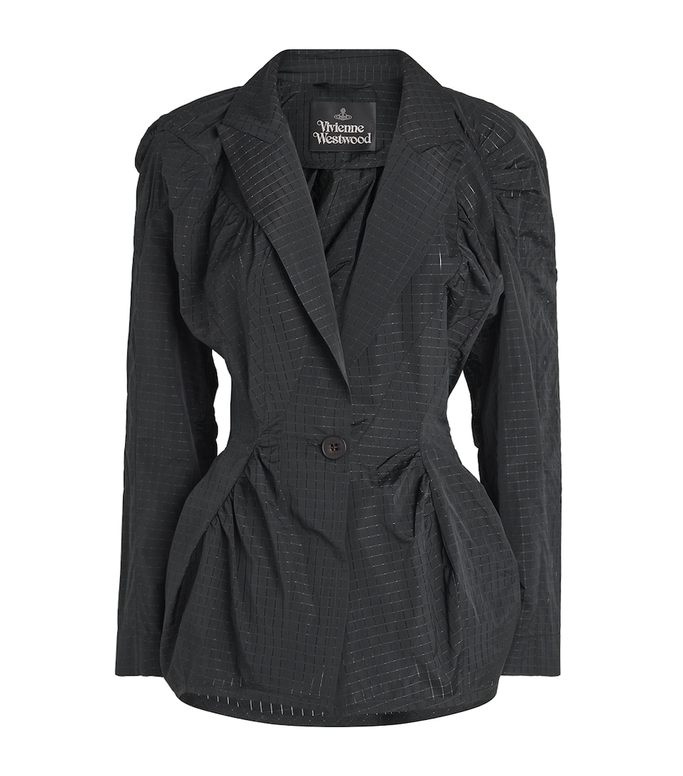 Vivienne Westwood Womens Gathered Cloud Jacket Black