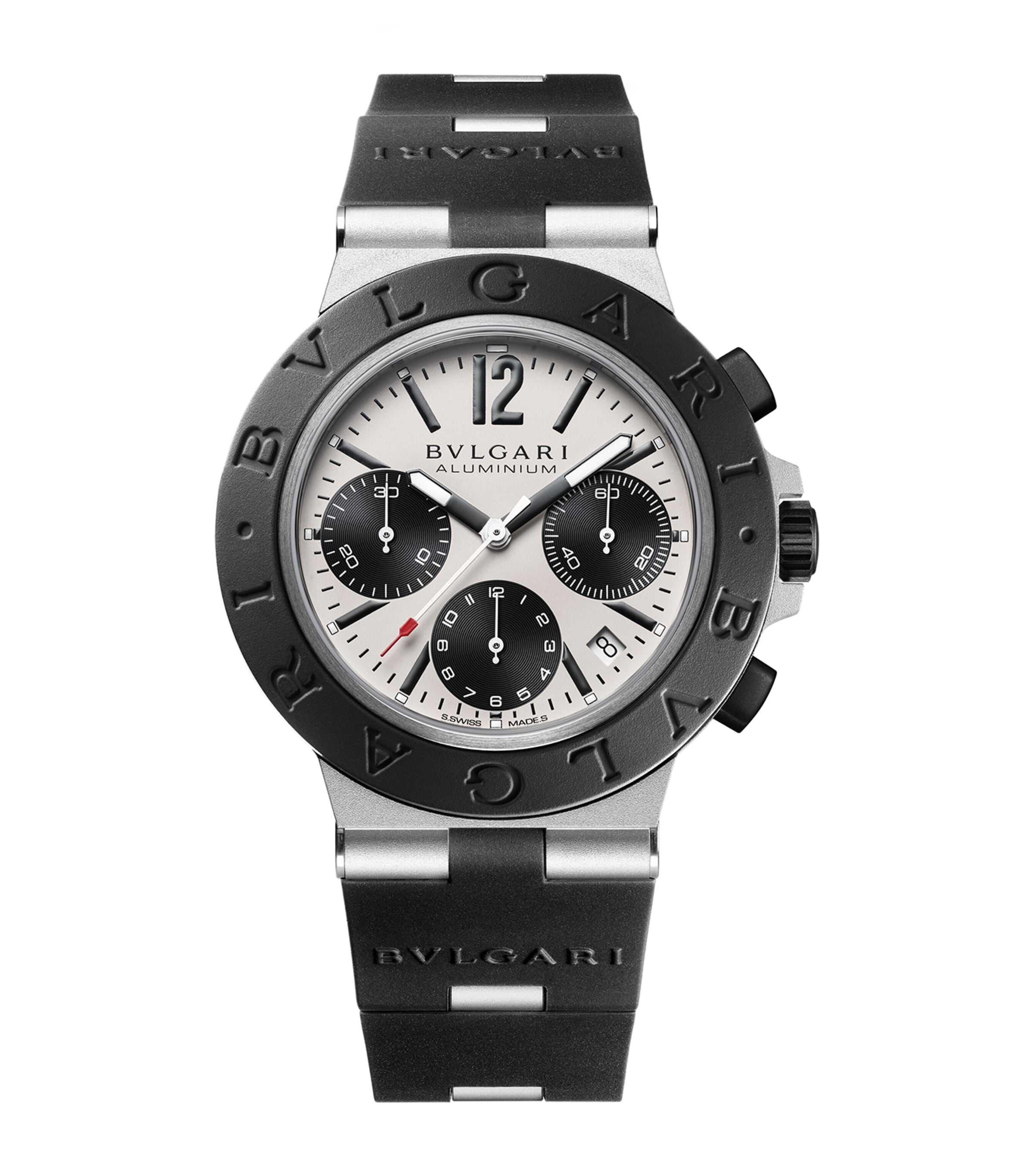 Aluminium and Titanium BVLGARI BVLGARI Chronograph Watch 41mm