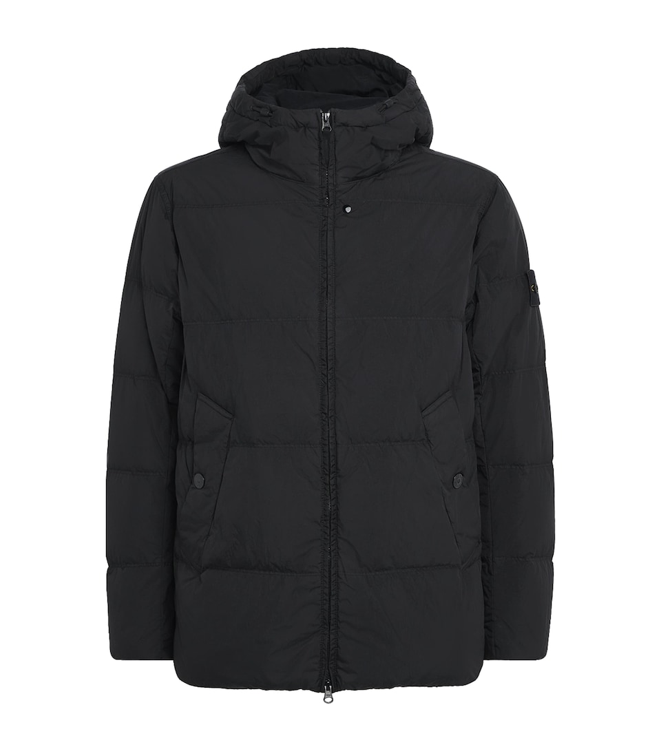 Stone Island Mens Crinkle Reps NY Puffer Jacket