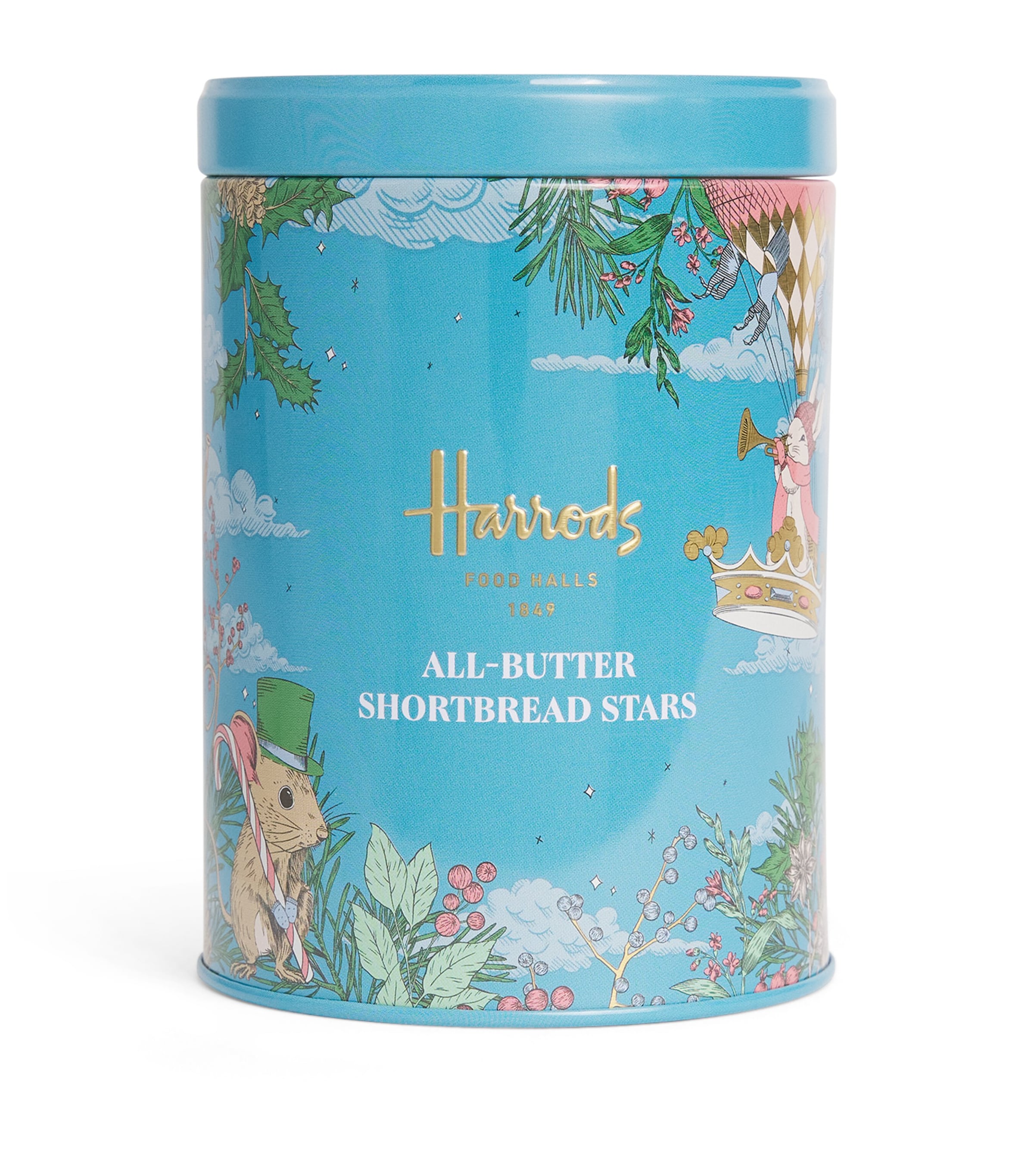 Harrods Mini Shortbread Stars Tin (100g)