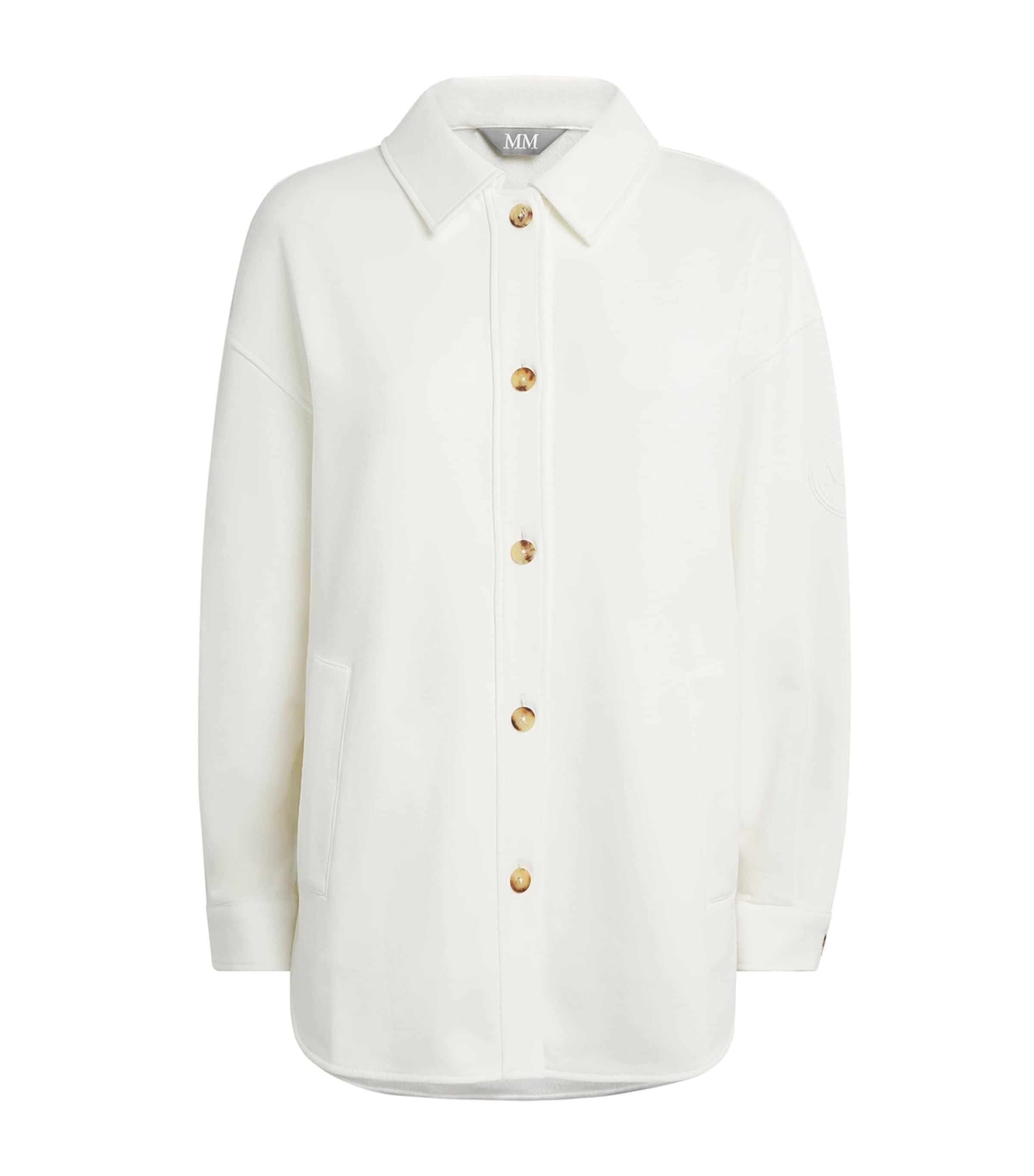 Cotton-Blend Shirt Jacket