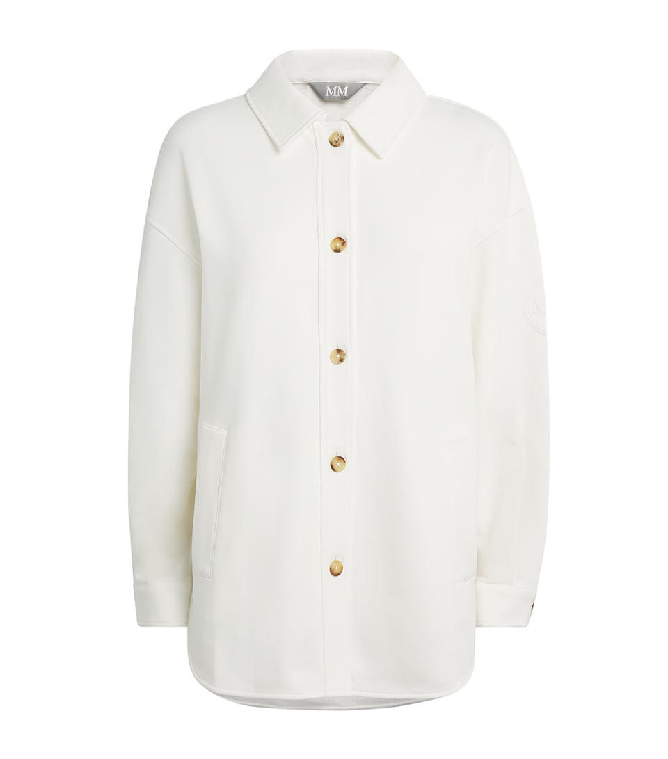 Cotton-Blend Shirt Jacket