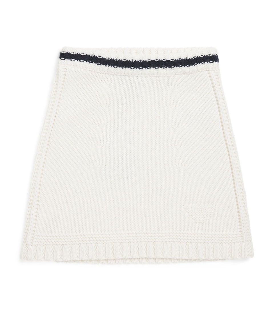 Virgin Wool-Blend Skirt (4-14 Years)
