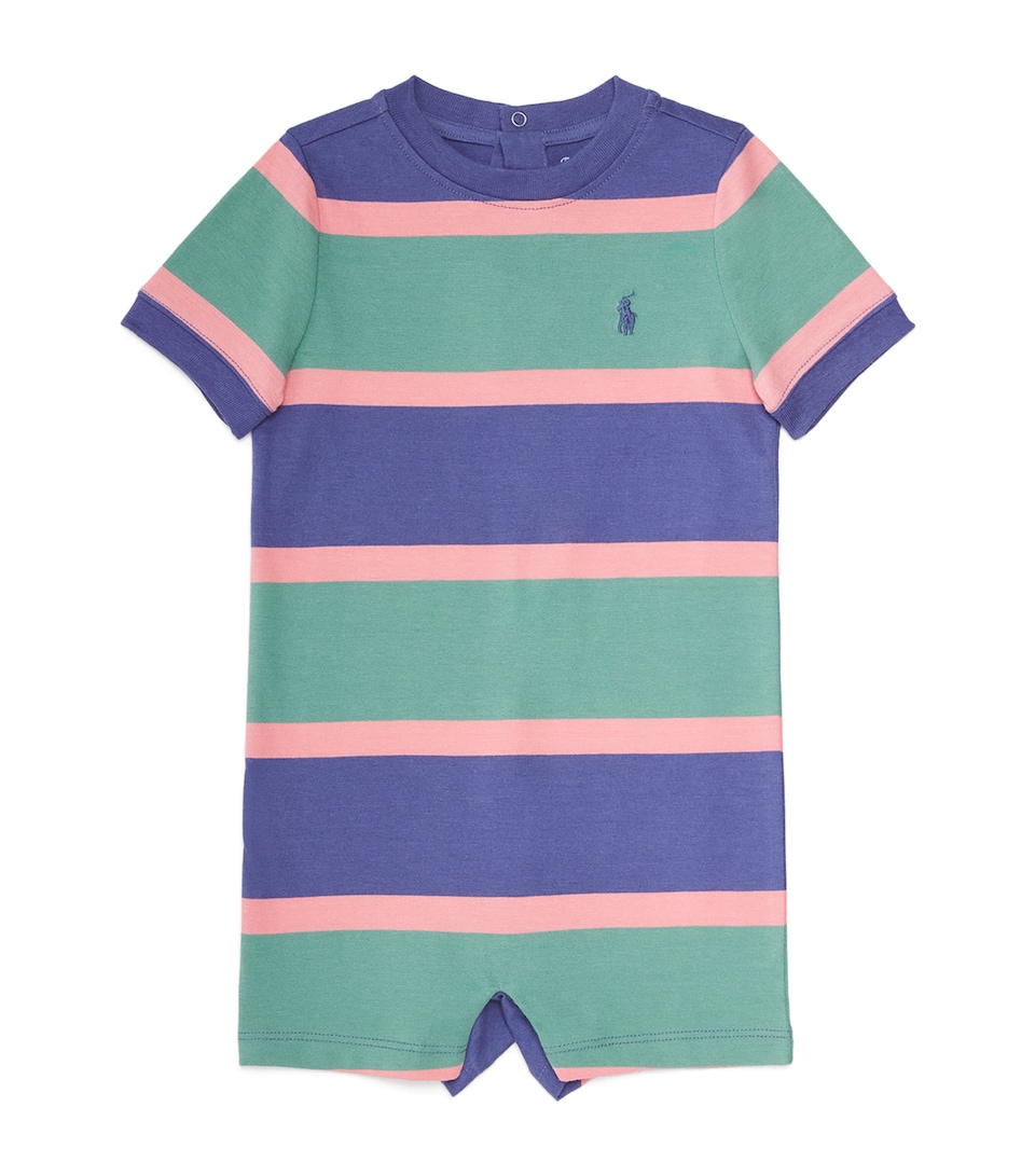 Cotton Striped Playsuit (3-12 Months)