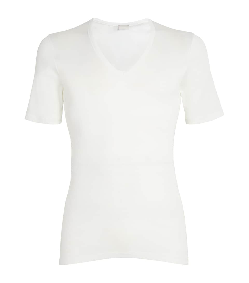 Cotton Pure V-Neck T-Shirt