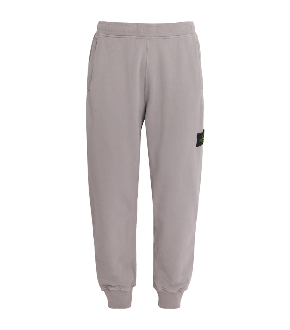 Stone Island Mens Cotton Compass Sweatpants