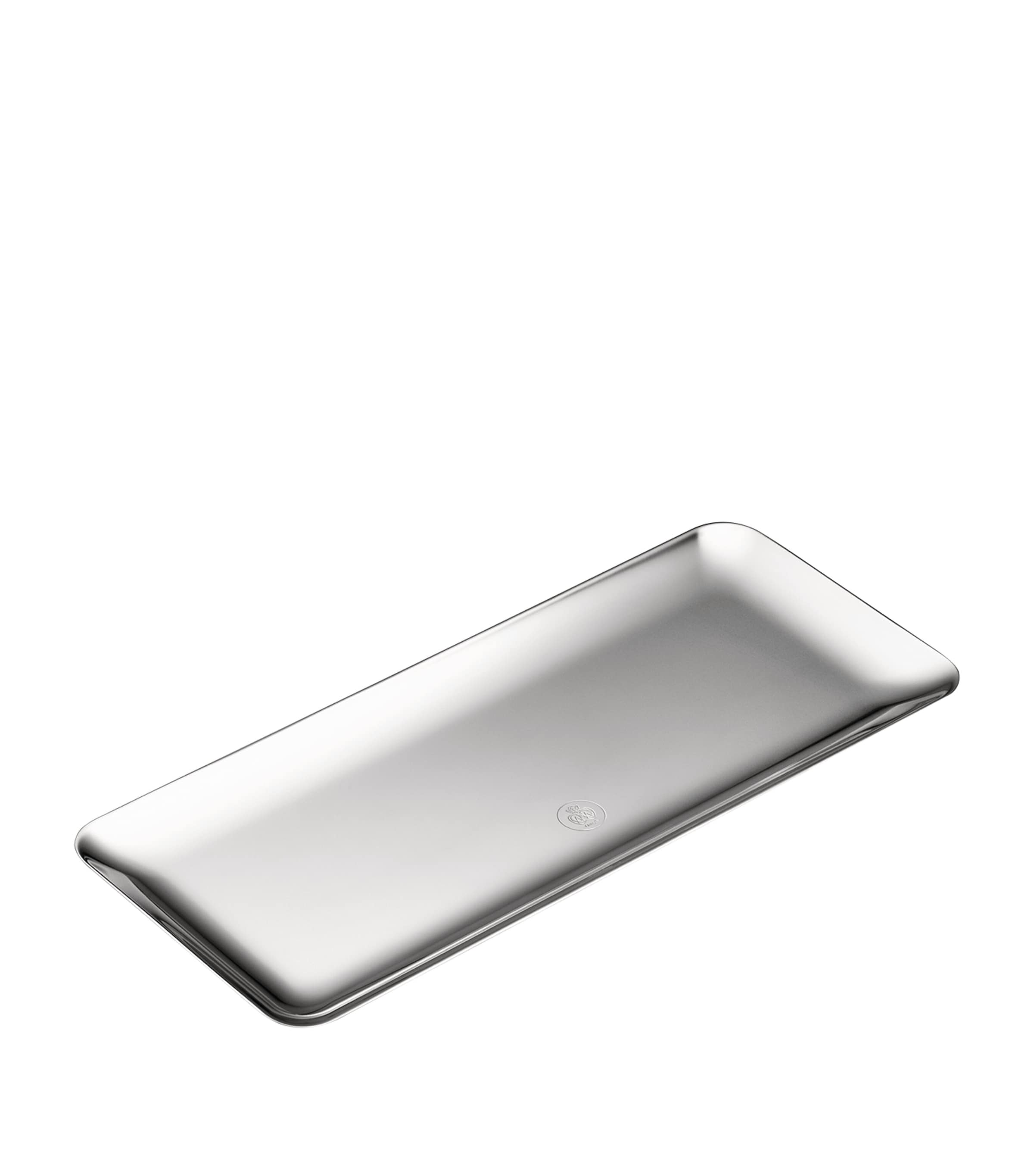 Christofle Silver-Plated Silver Time Cake Dish (37cm x 16cm) Silver