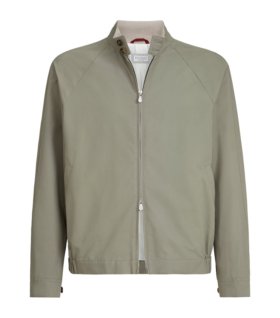Cotton-Blend Water-Resistant Jacket