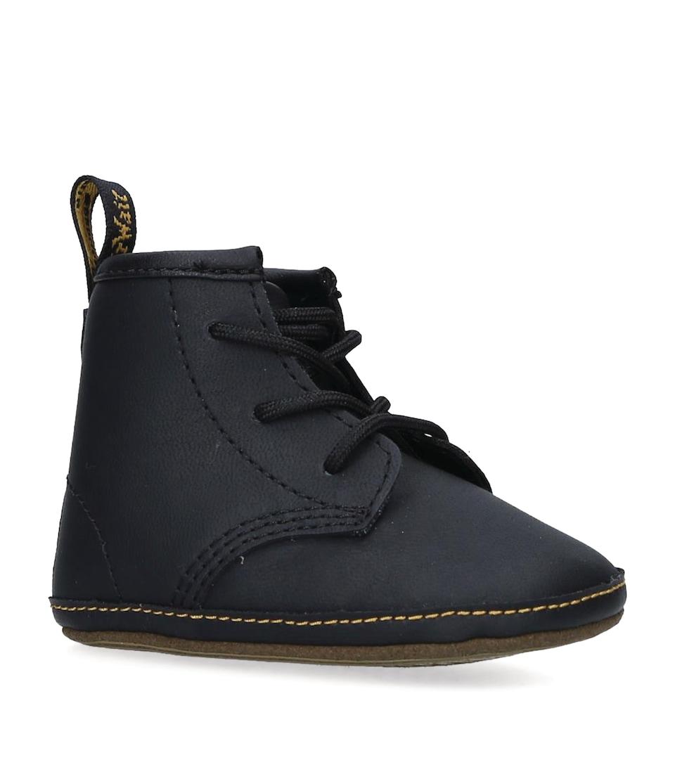 Leather 1460 Crib Mason Booties