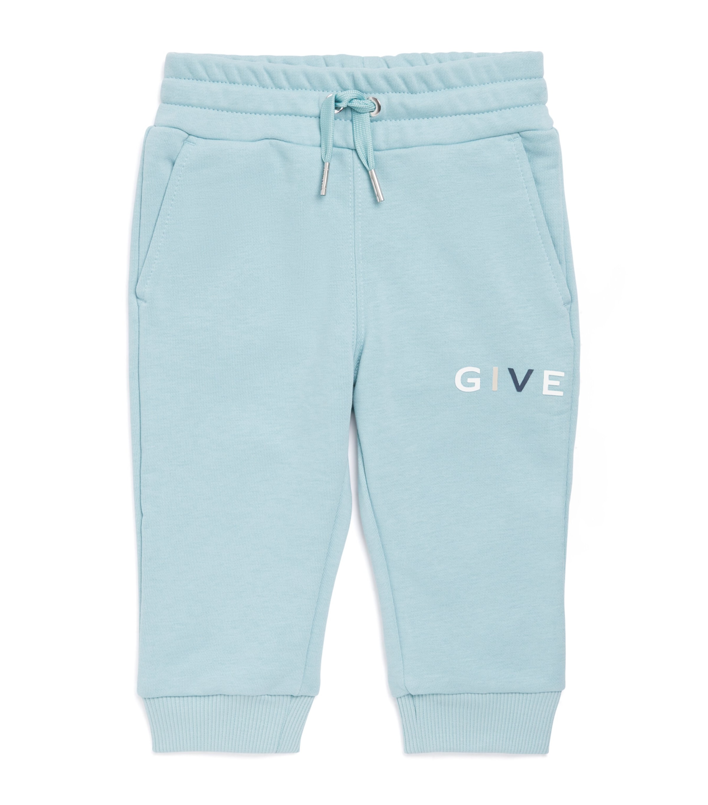 Givenchy Kids Logo Sweatpants (6 Months - 3 Years) Medium Grey