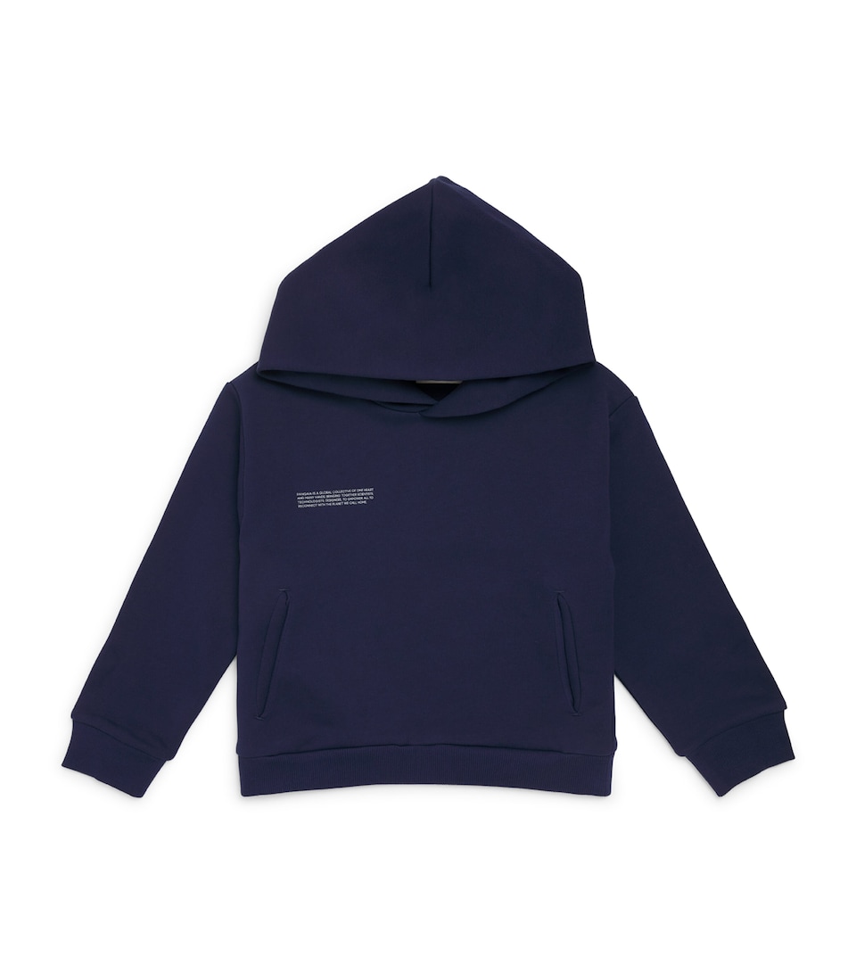 Pangaia Kids Regenerative Cotton Hoodie (3-12 Years) Ocean Navy