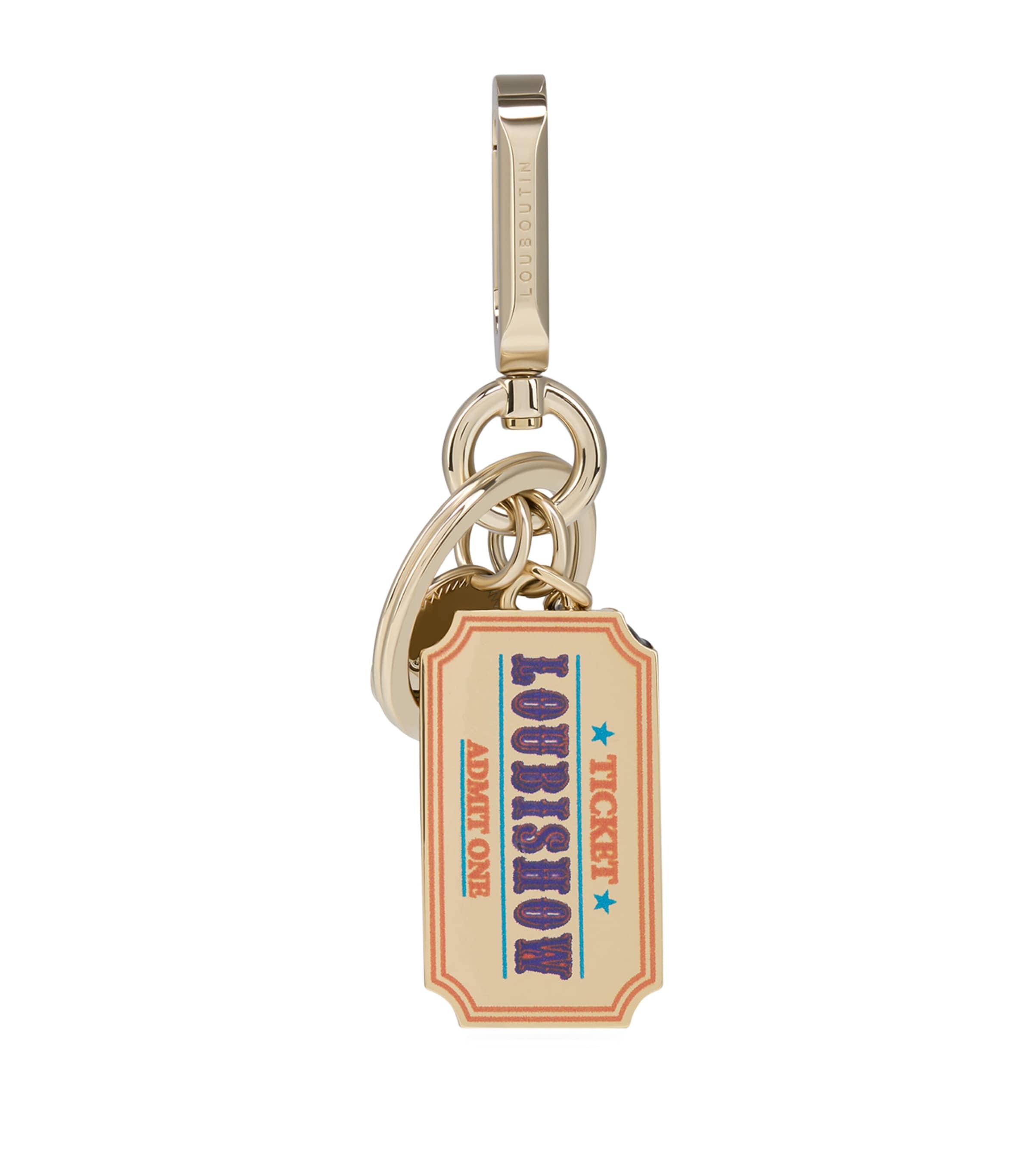 Circus Ticket Keyring