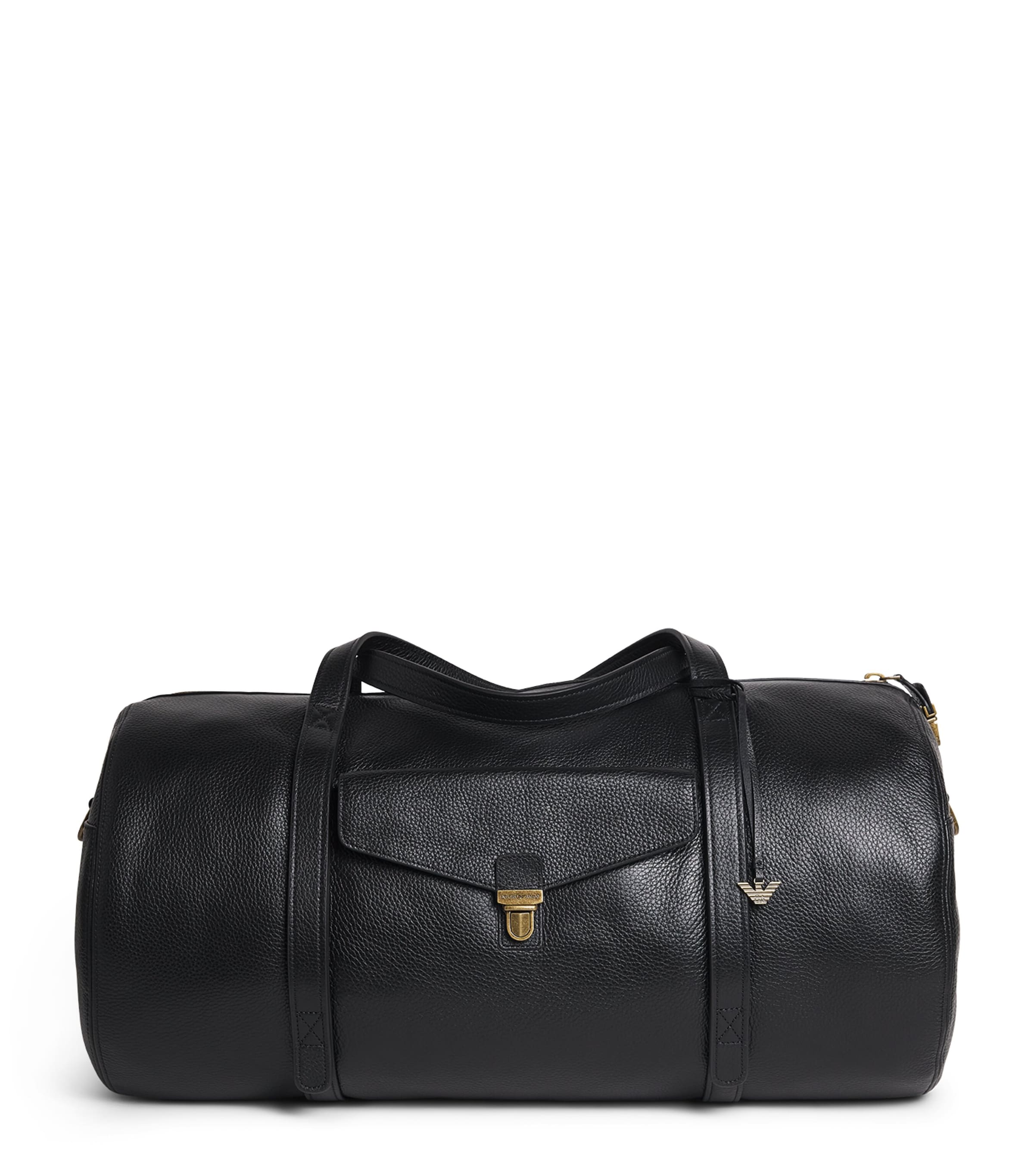 Grained Leather Holdall