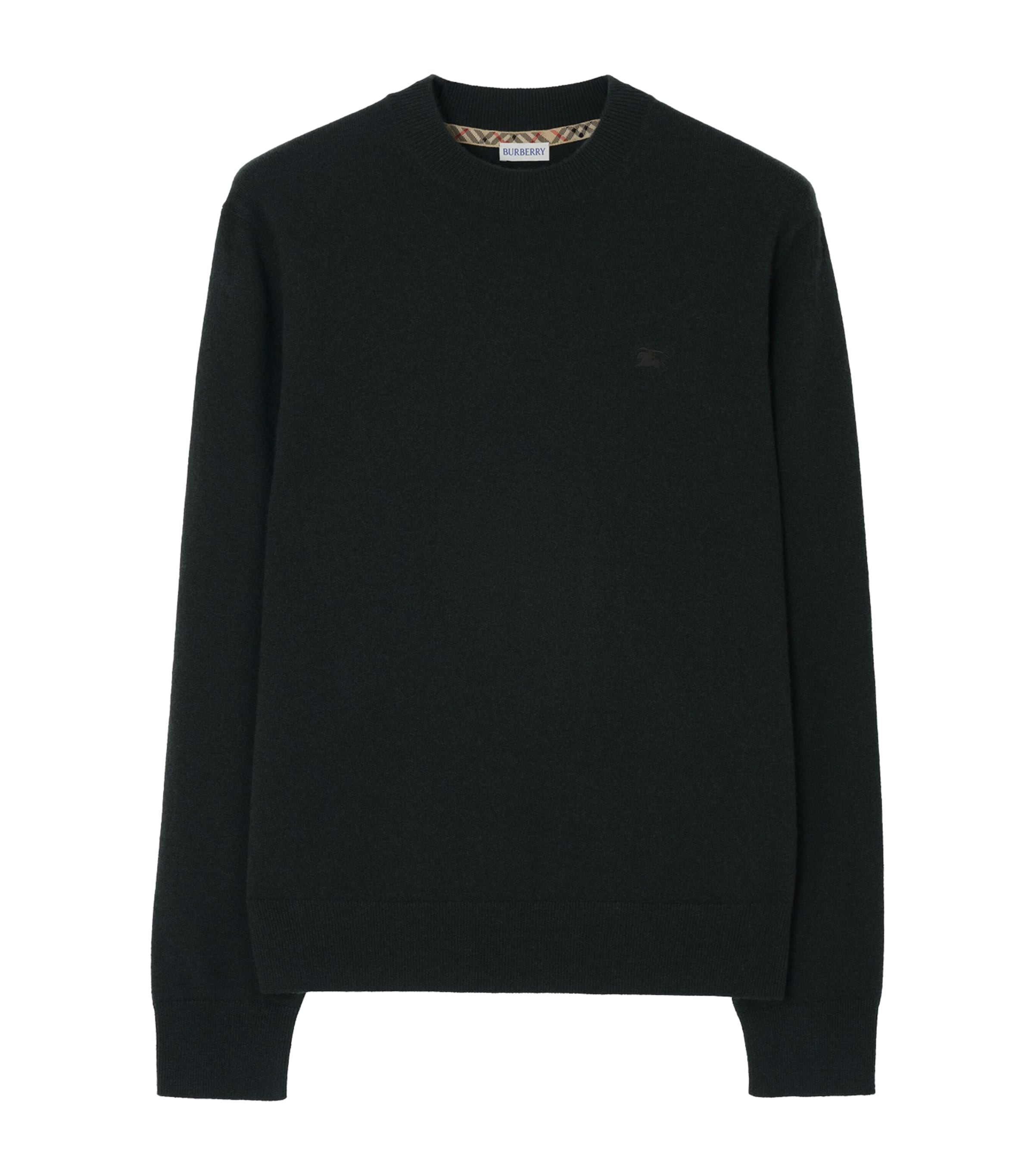 Burberry Mens Cashmere-Blend EKD Slim Sweater Anchor
