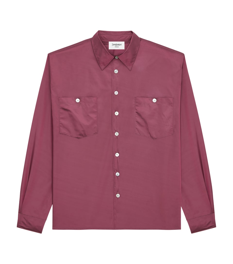 Taffeta Twin-Pocket Shirt
