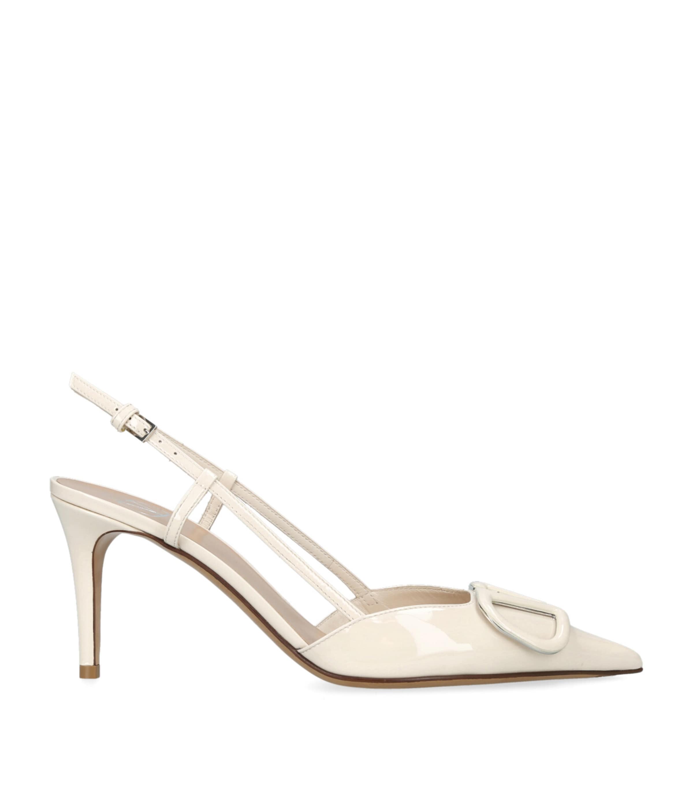 Slingback Logo Heels 80