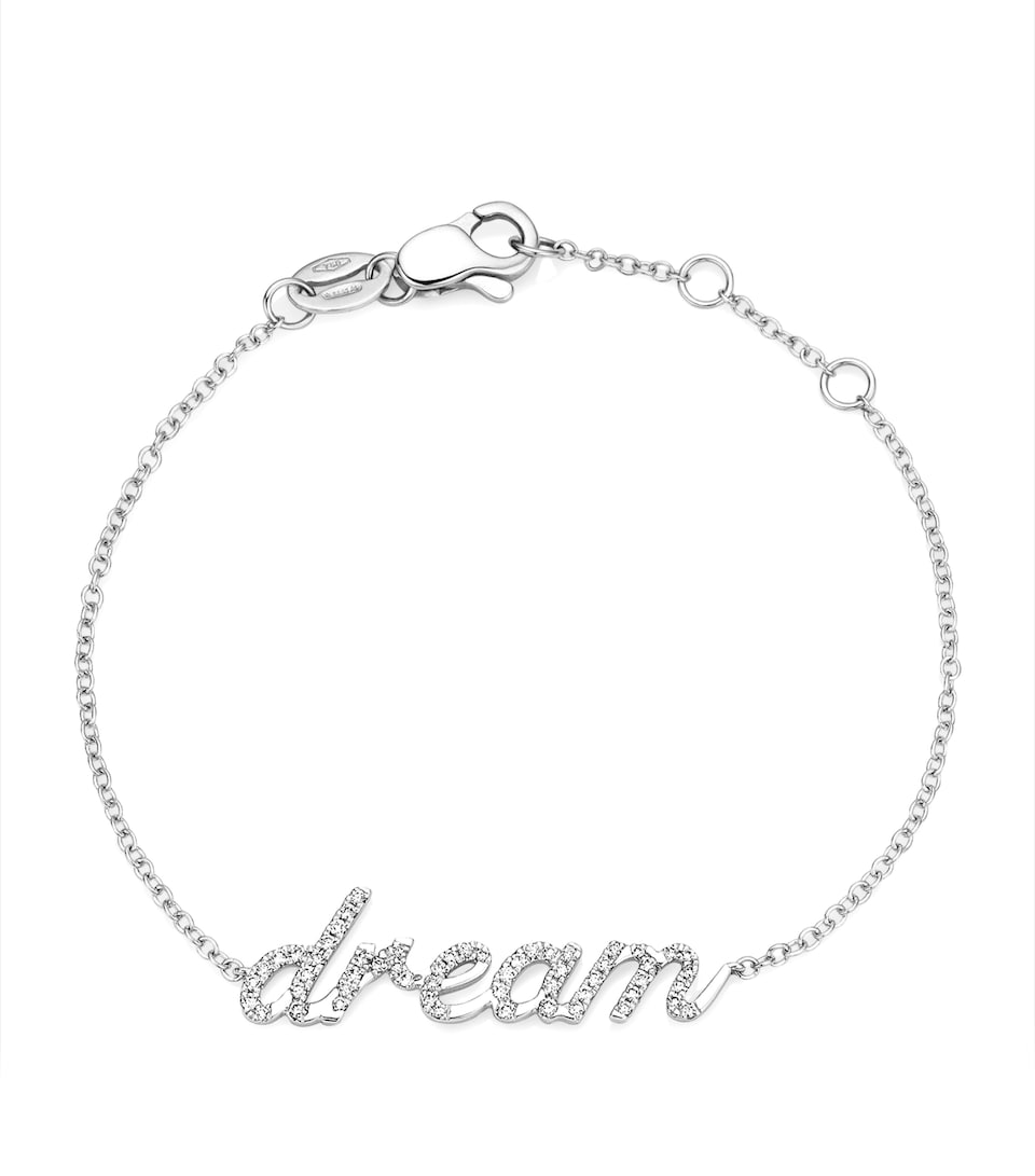 White Gold and Diamond Dreams Bracelet