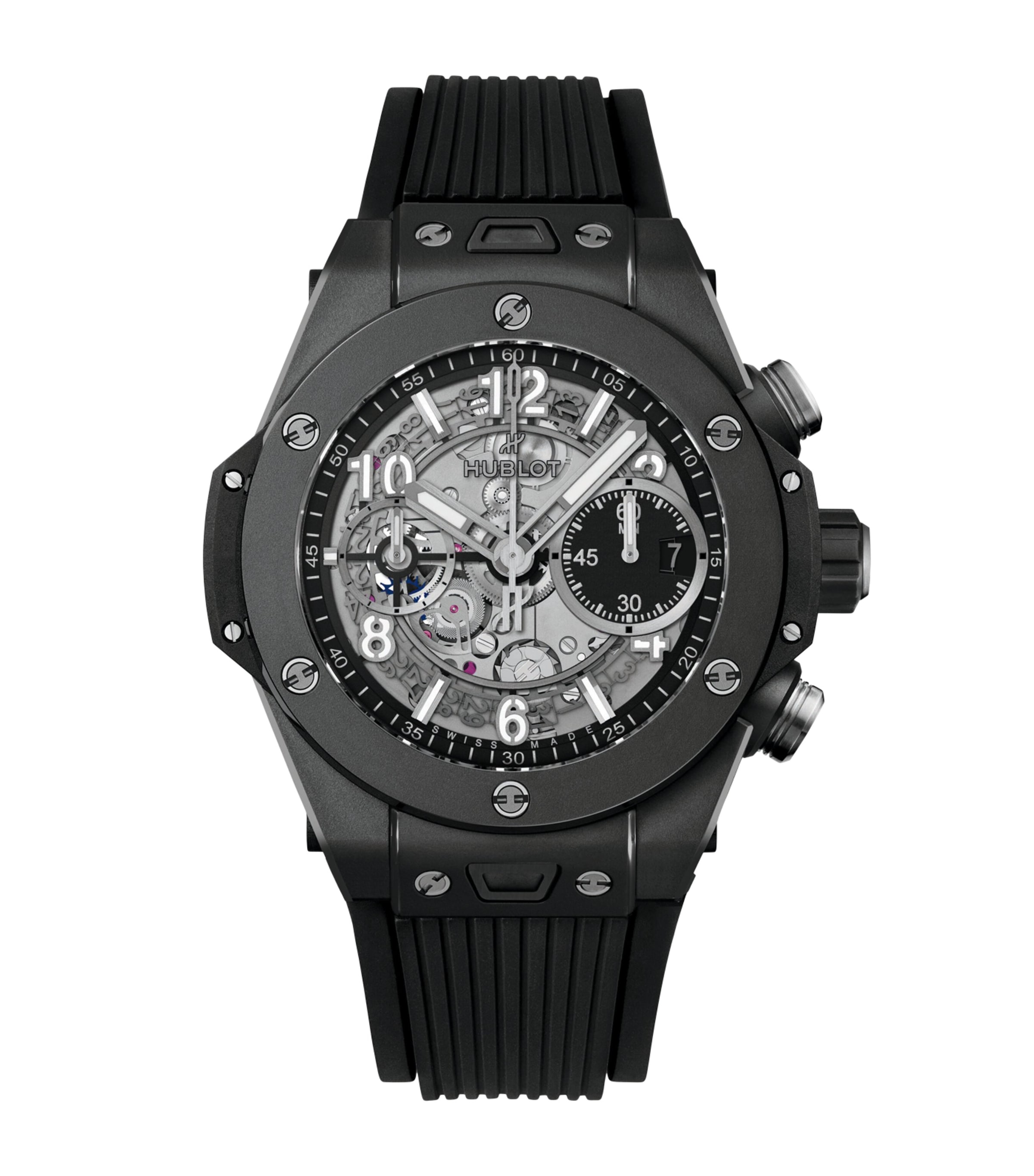 Ceramic Big Bang Unico Black Magic Chronograph Watch 42mm