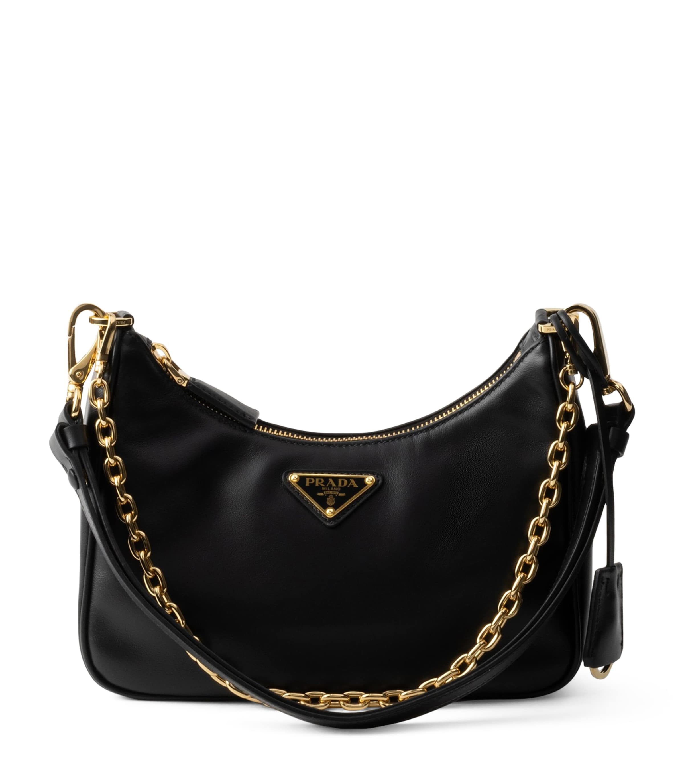 Prada Black Re-Nylon Re-Edition 2005 Shoulder Bag | Harrods UK
