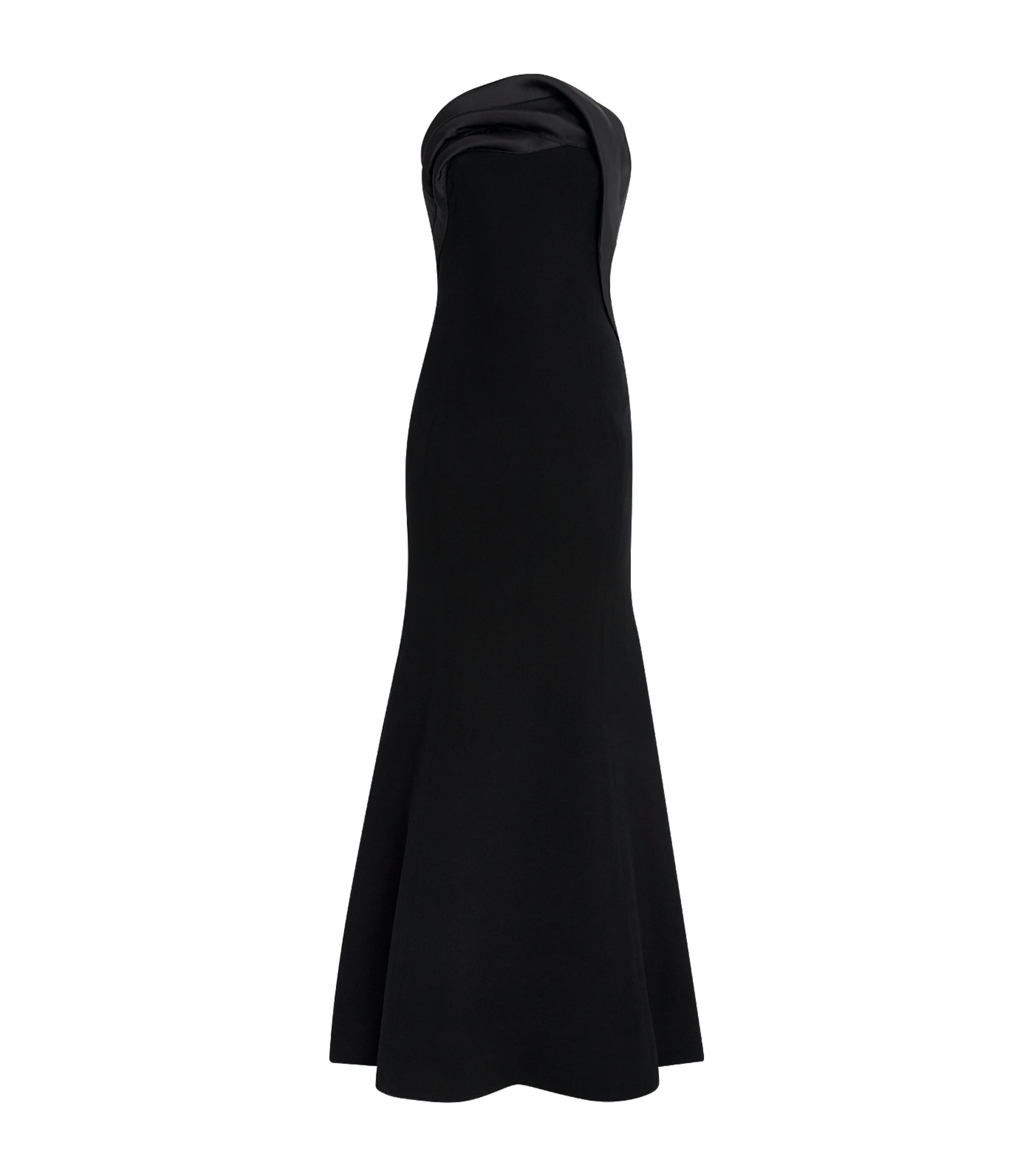Gaurav Gupta Womens Meridian Trumpet Gown Black