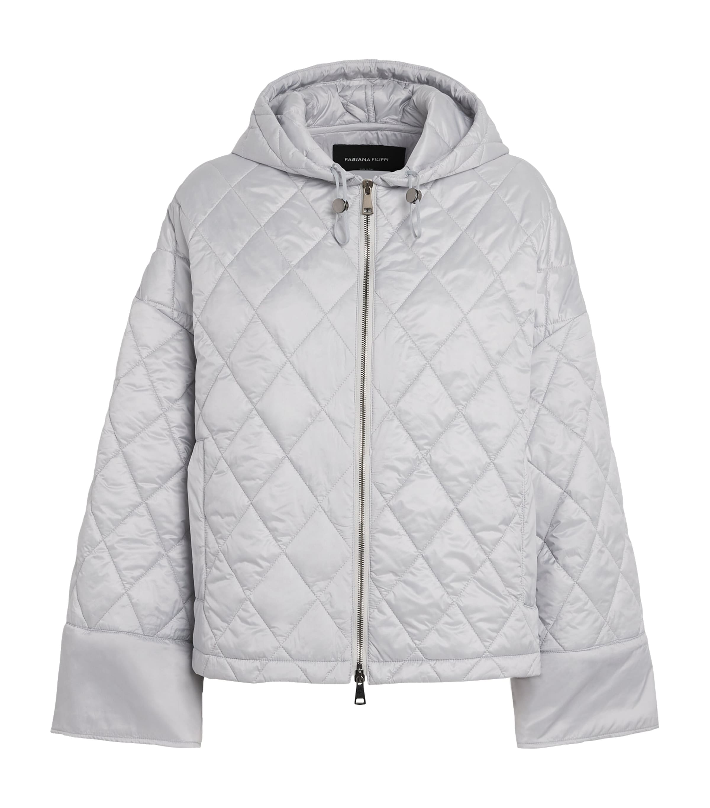 Water-Repellent Quilted Jacket