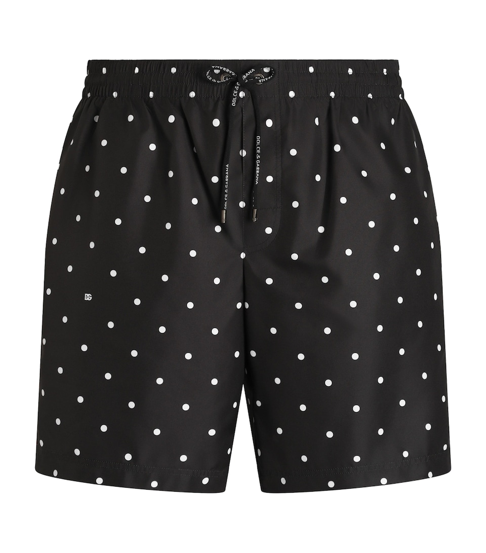 Polka Dot Swim Shorts