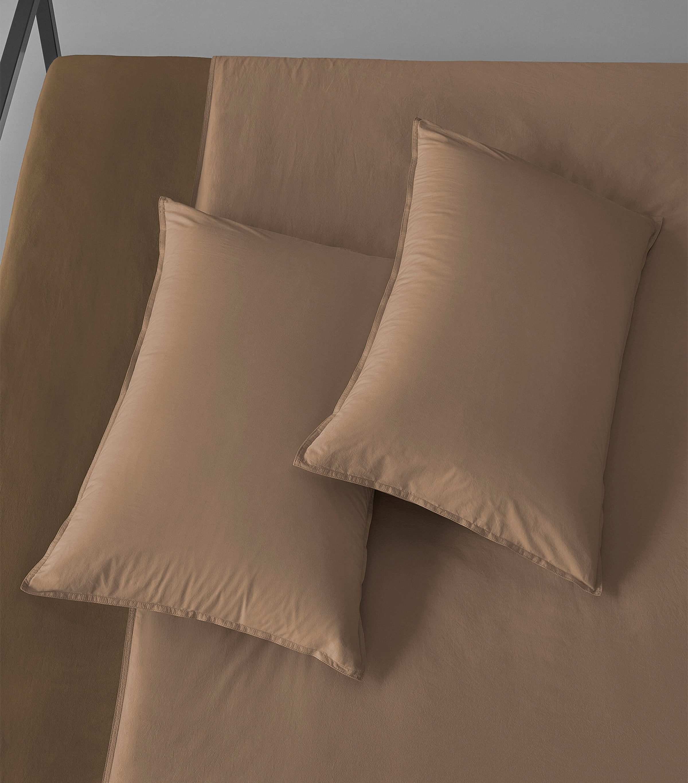 Society Limonta Linen Canyon Nite Pillowcase Pair (50cm x 80cm) Canyon