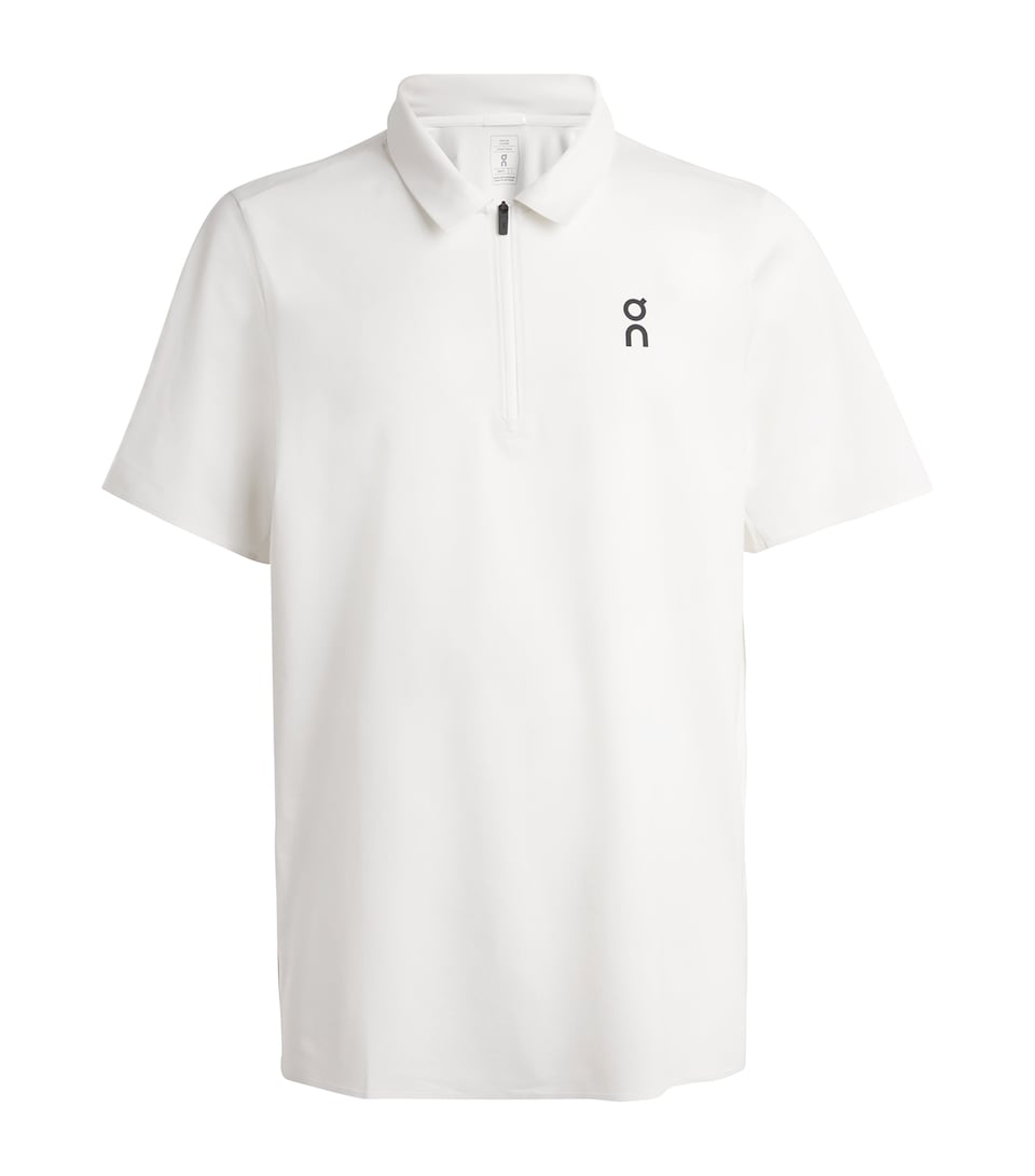 On Mens Court Polo Shirt White