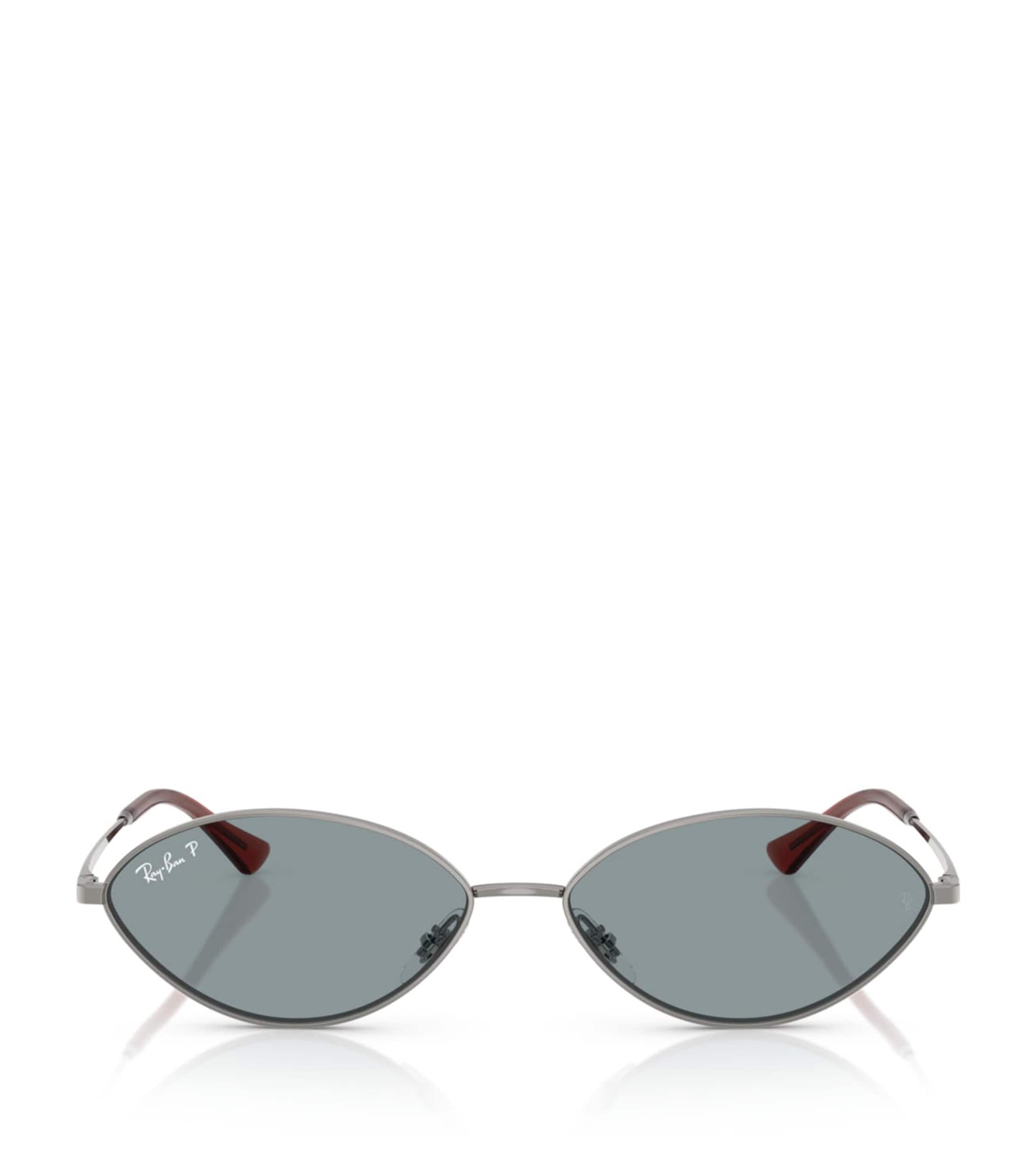 Ray-Ban RB3757 Kai Bio-Based Oval Sunglasses Grey