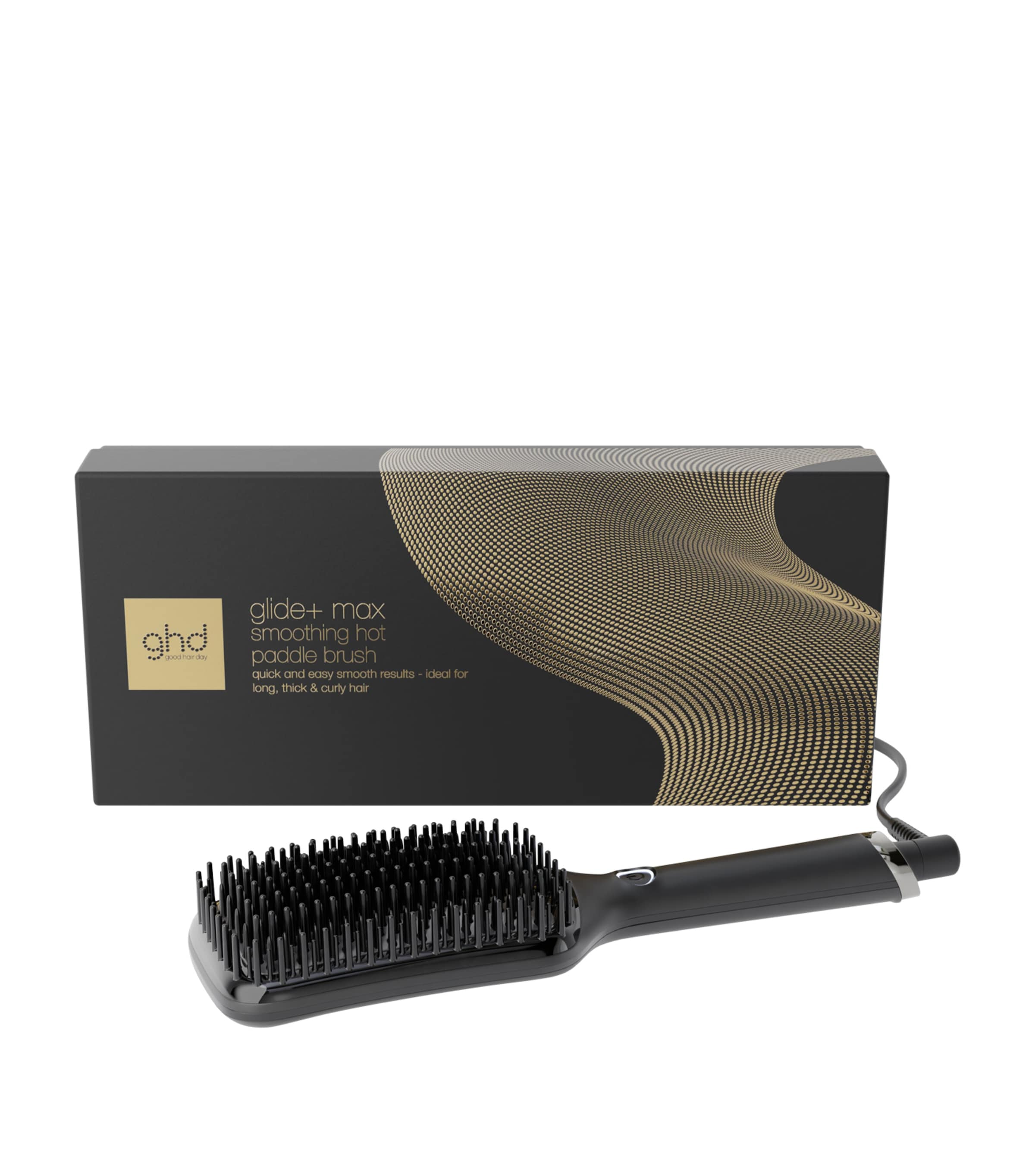 ghd Glide+ Max Hot Brush Black