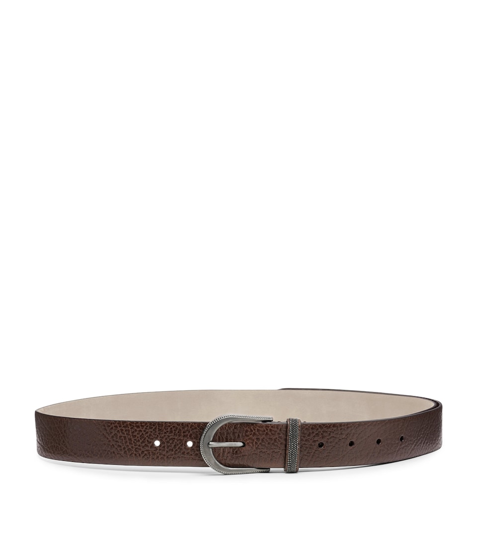 Hammered Calfskin Belt